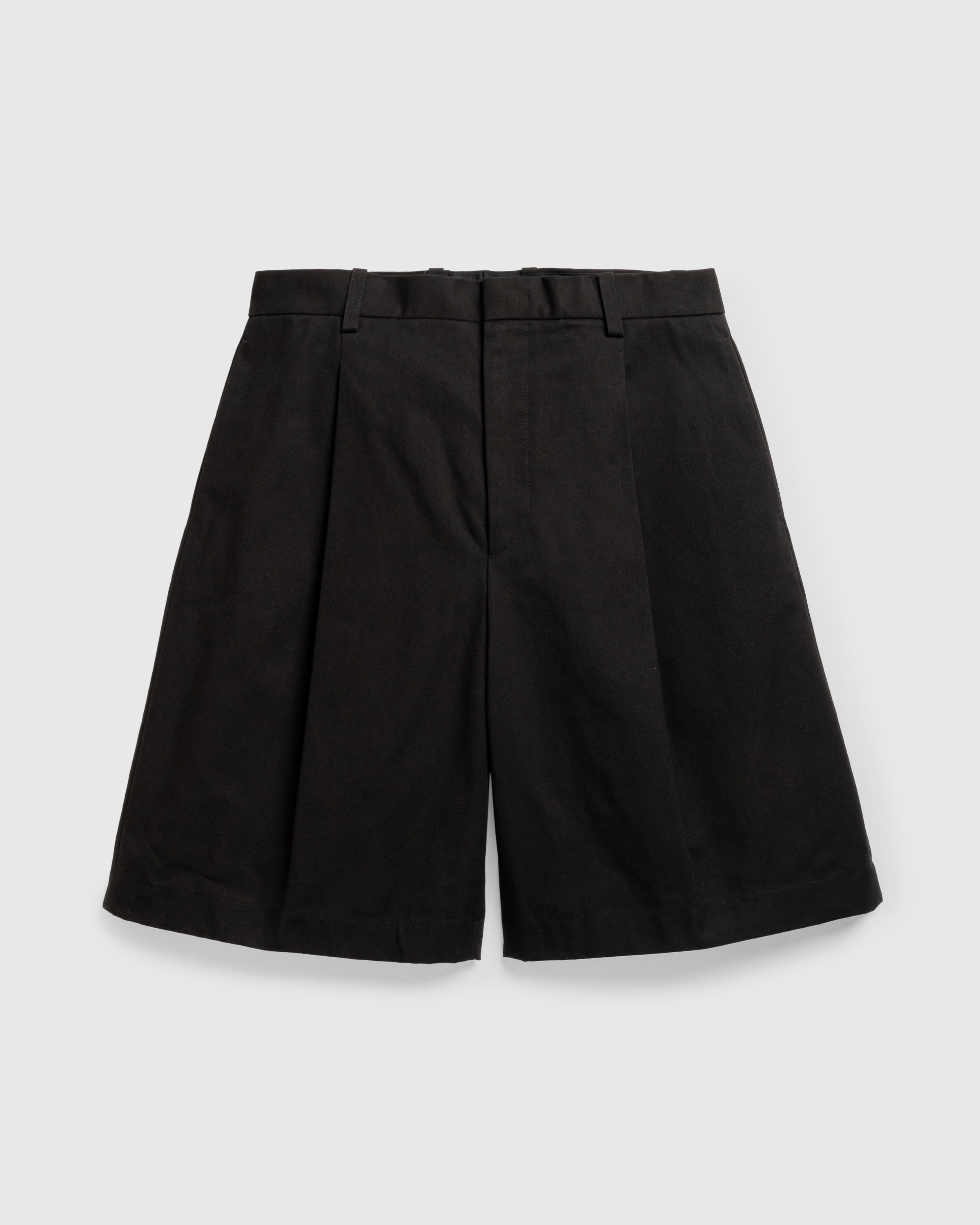 Jil Sander – Trouser 105 Shorts Black - Bermuda Cuts - Black - Image 1