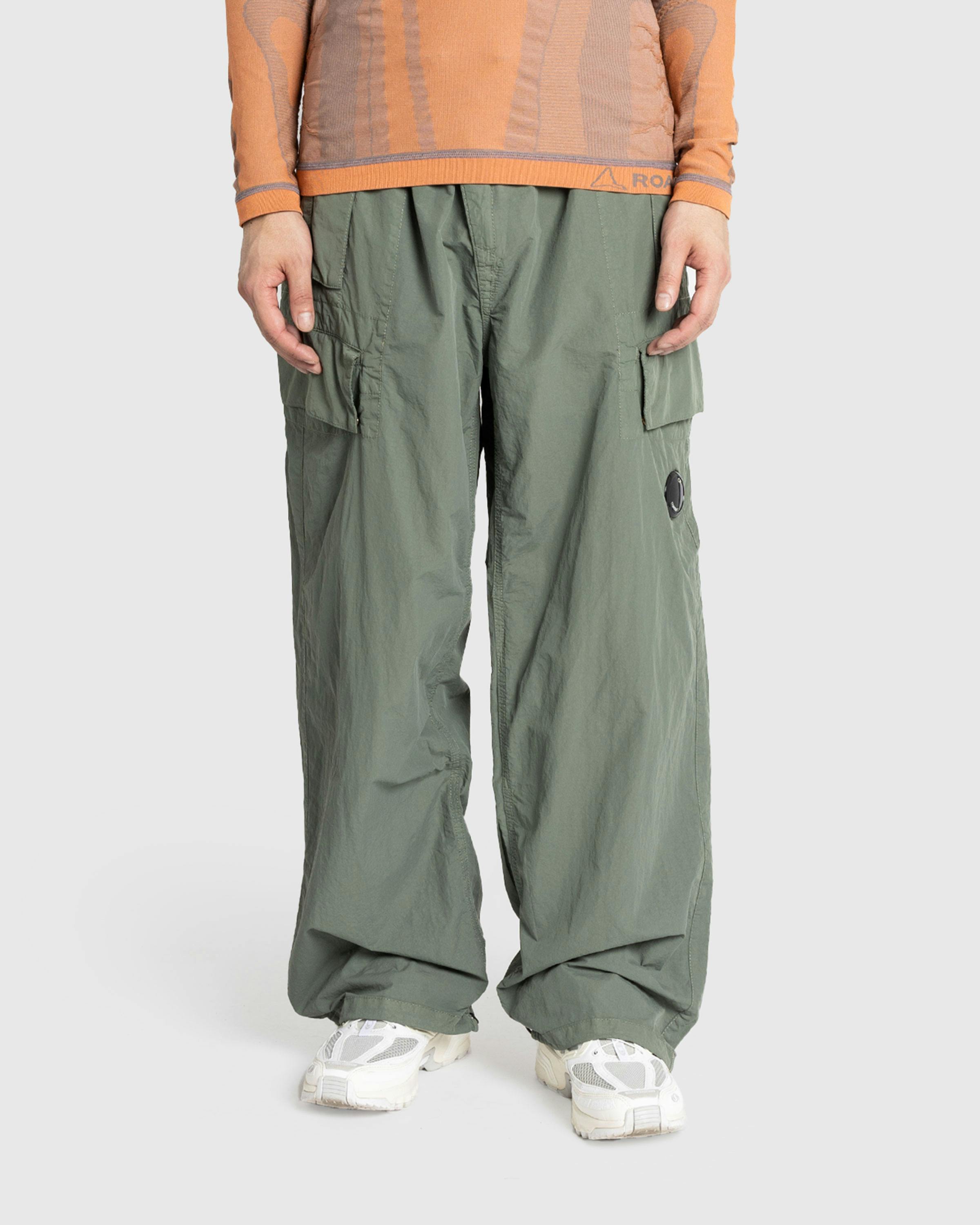 C.P. Company – Nylon Cargo Pants Agave Green - Pants - Green - Image 2