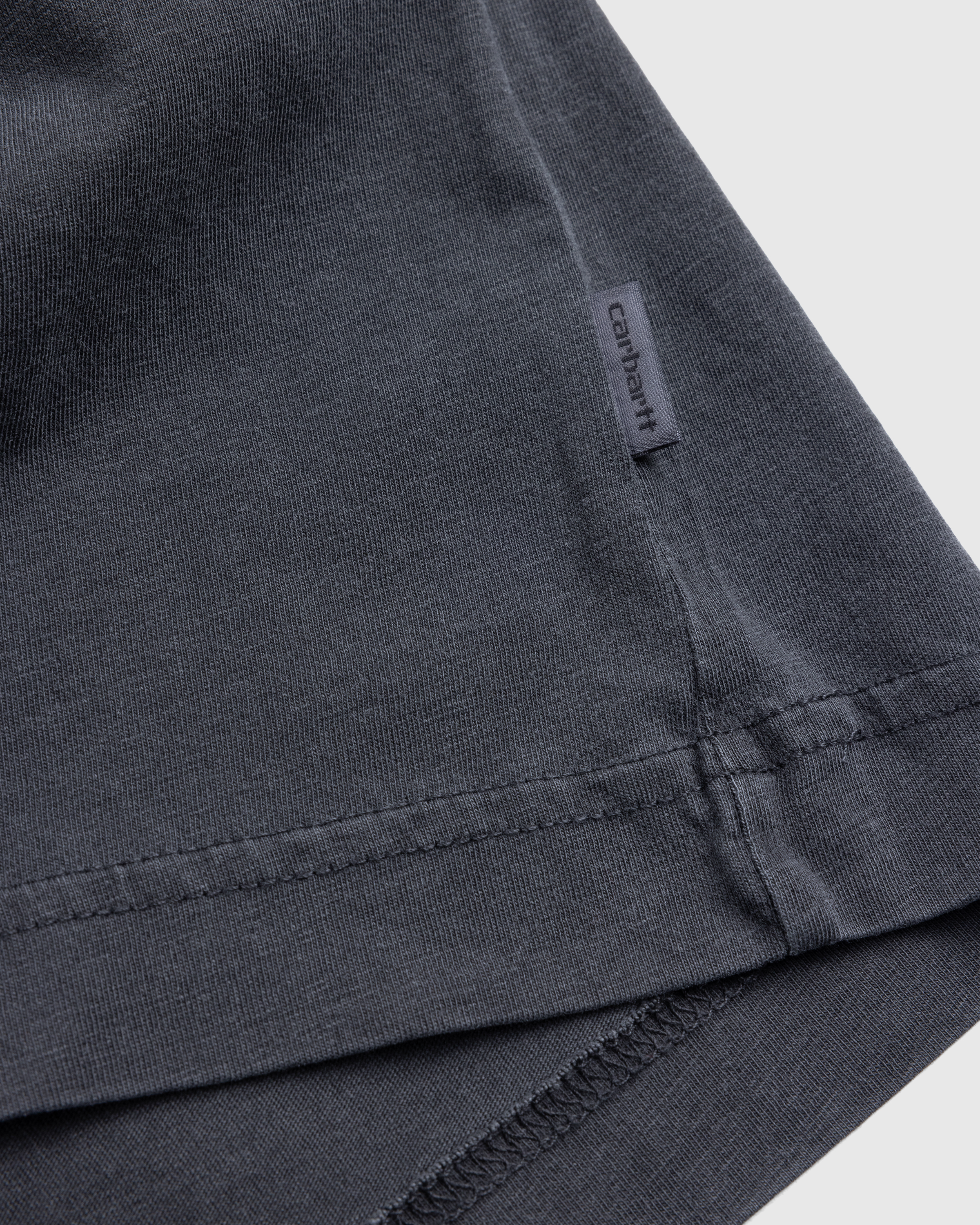 Carhartt WIP – Dune T-Shirt Charcoal/Garment Dyed - Tops - Grey - Image 6