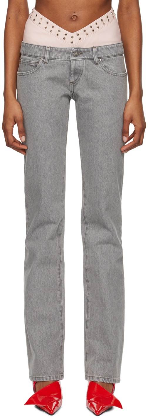 Layered pants, jeans, and trousers from SSENSE's SS24 pants collections