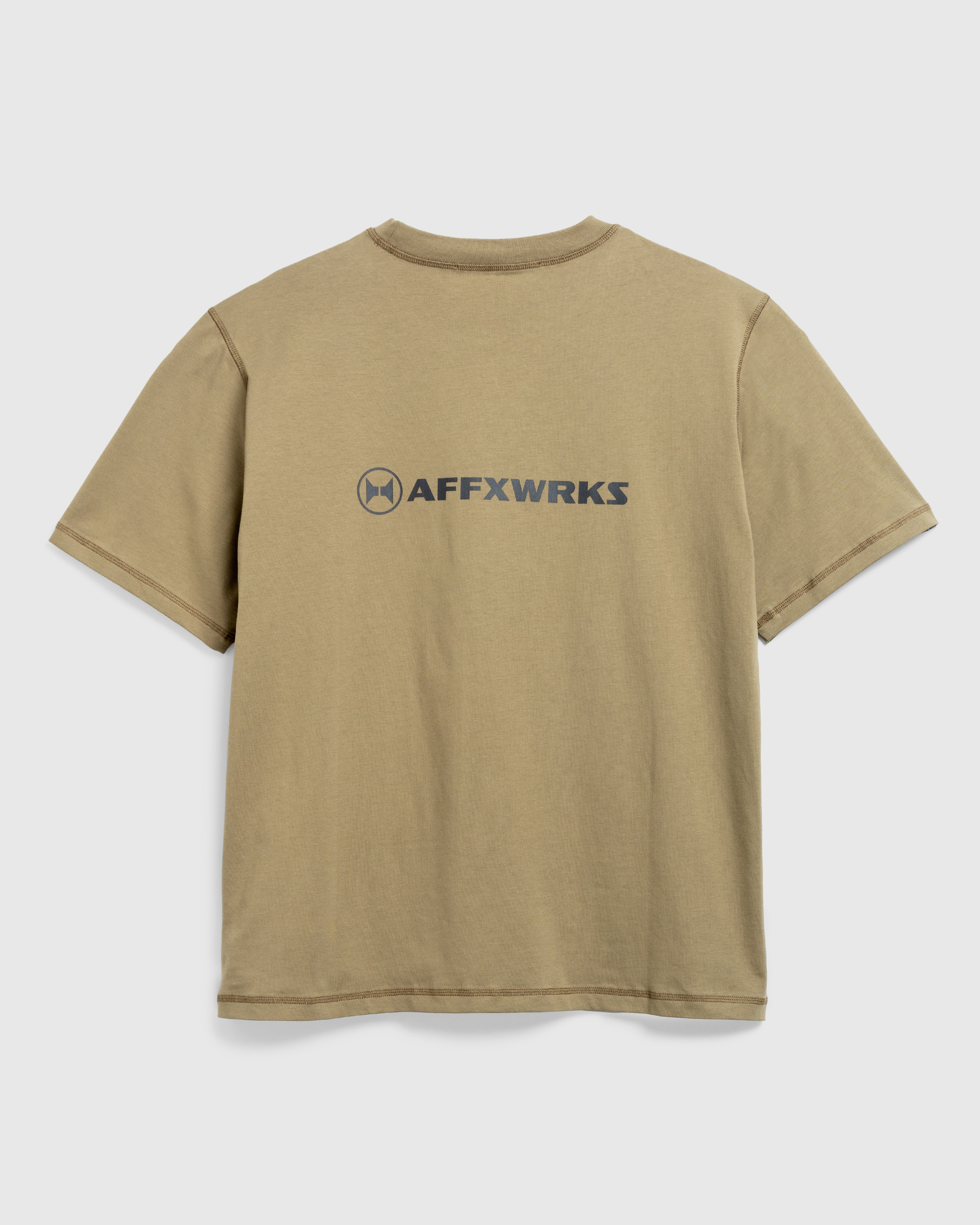 AFFXWRKS – AFFXWRKS T-Shirt Desert Green - T-Shirts - Green - Image 1