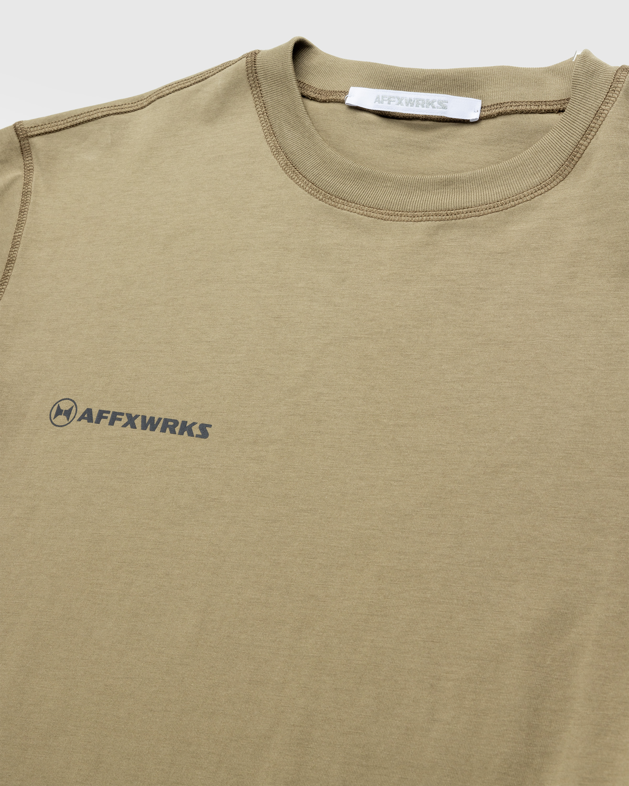 AFFXWRKS – AFFXWRKS T-Shirt Desert Green - T-Shirts - Green - Image 7