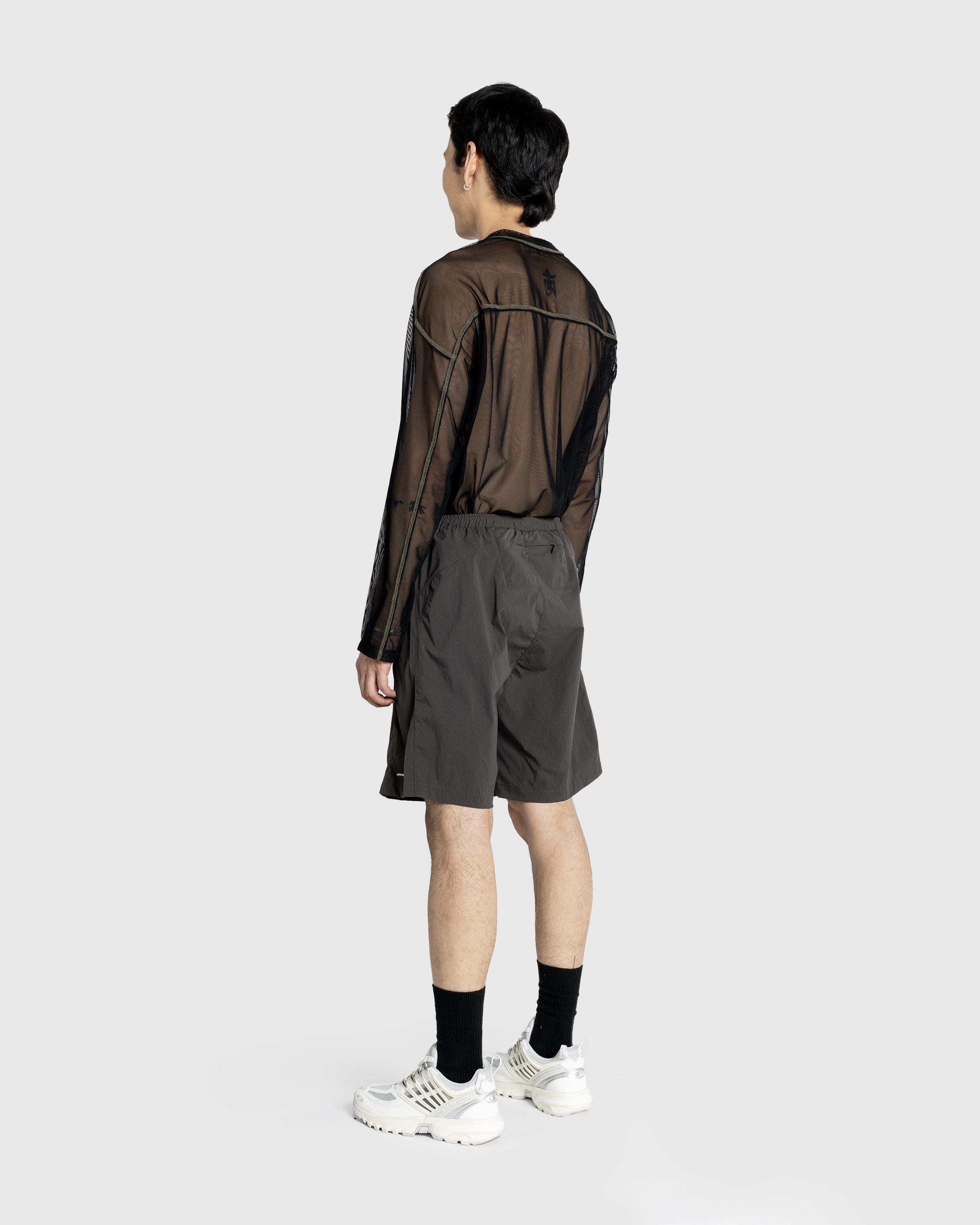 AFFXWRKS – Boxed Pullover Mesh Black - Longsleeve Shirts - Black - Image 4