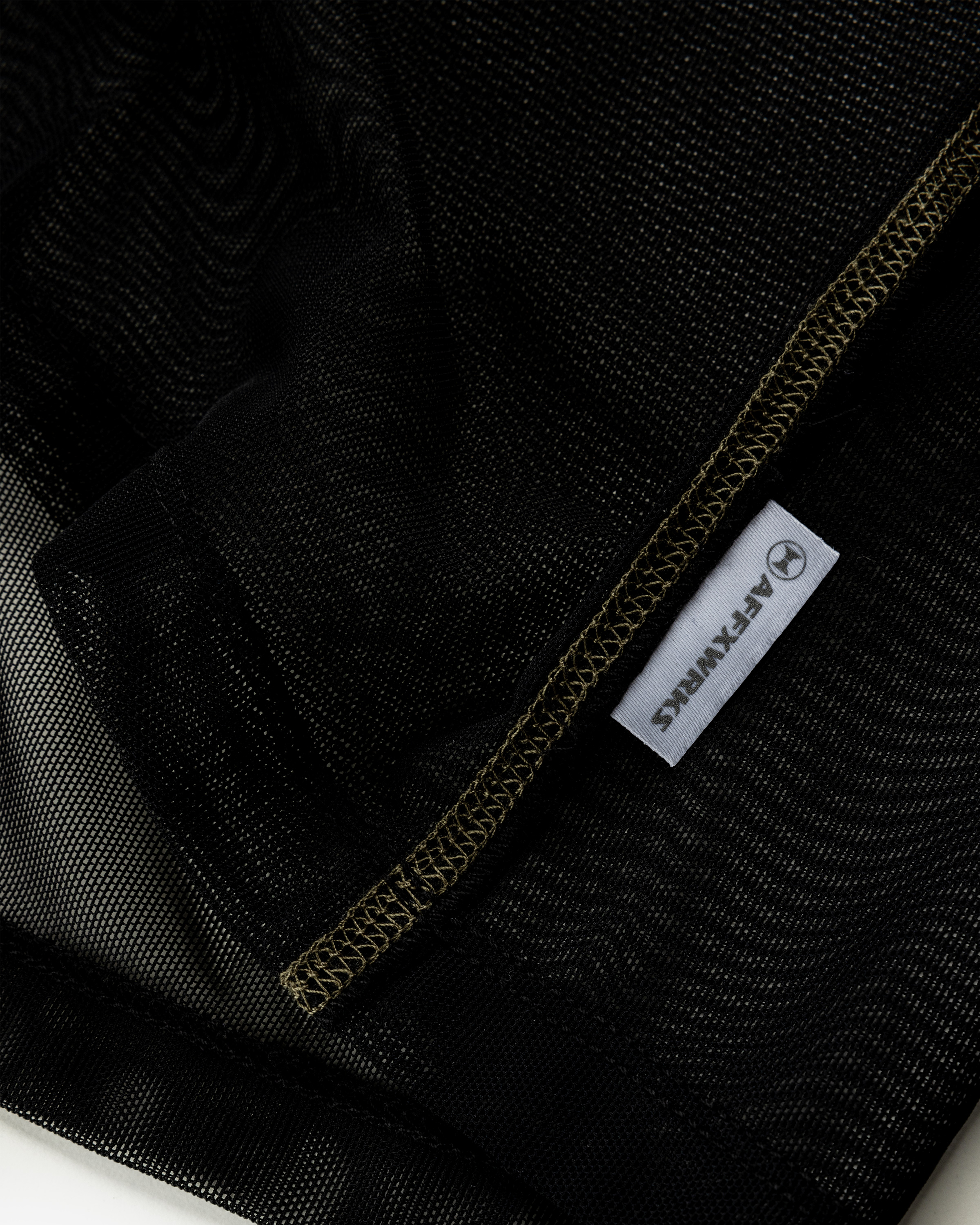 AFFXWRKS – Boxed Pullover Mesh Black - Longsleeve Shirts - Black - Image 7