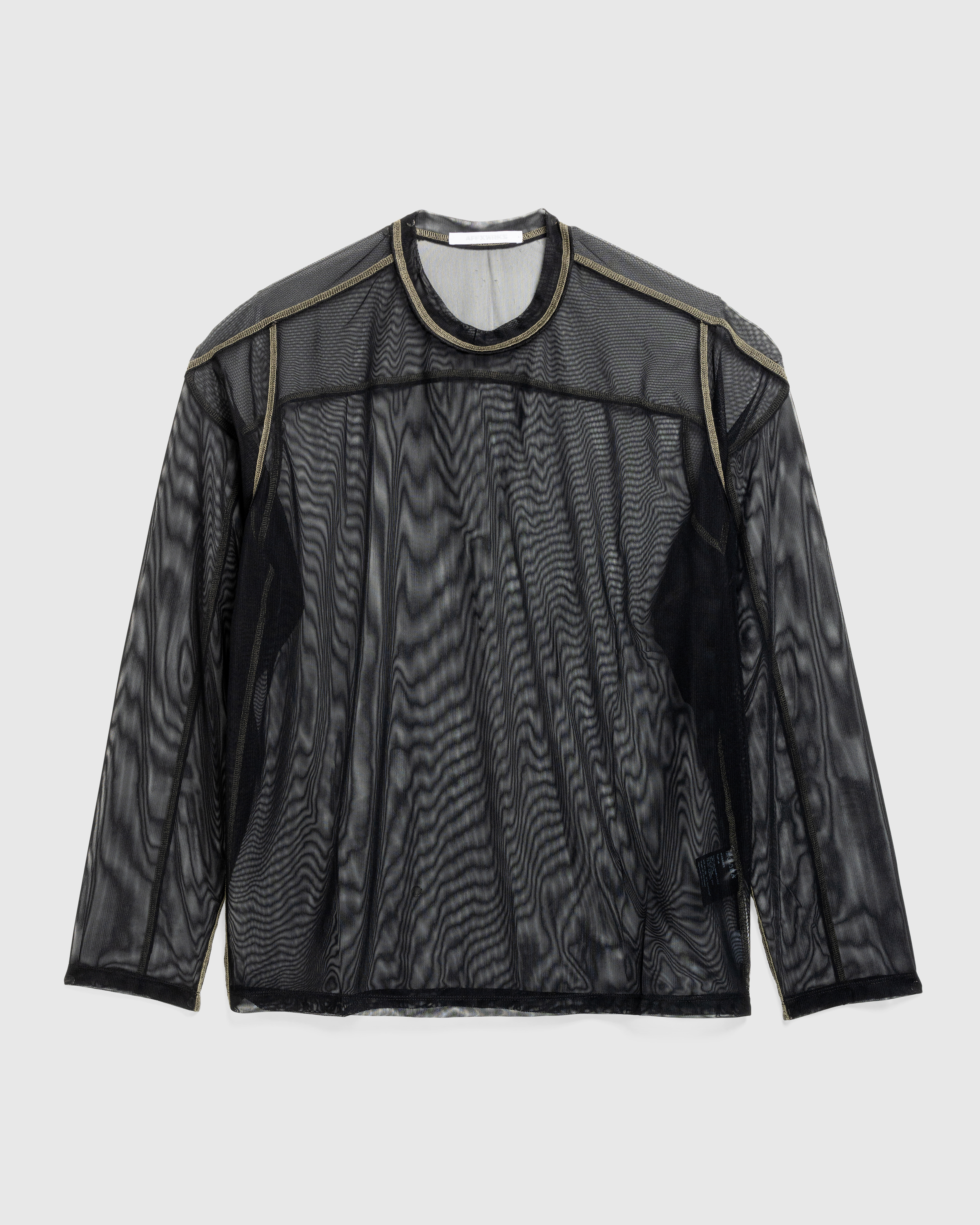 AFFXWRKS – Boxed Pullover Mesh Black - Longsleeve Shirts - Black - Image 1