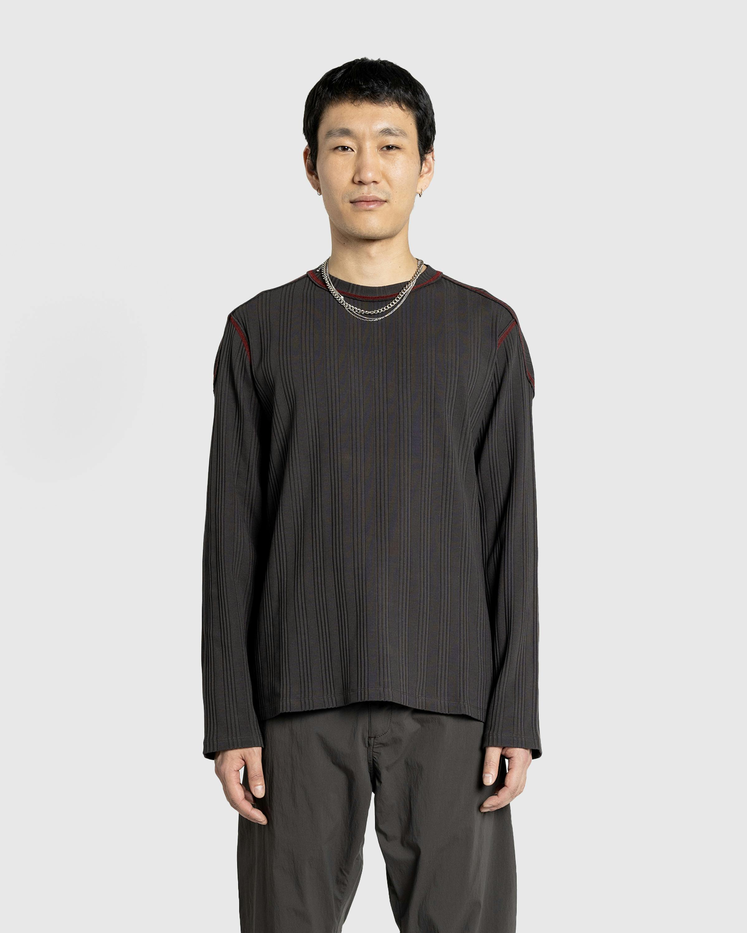 AFFXWRKS – Boxed Pullover Rib Shale Brown - Crewnecks - Brown - Image 2