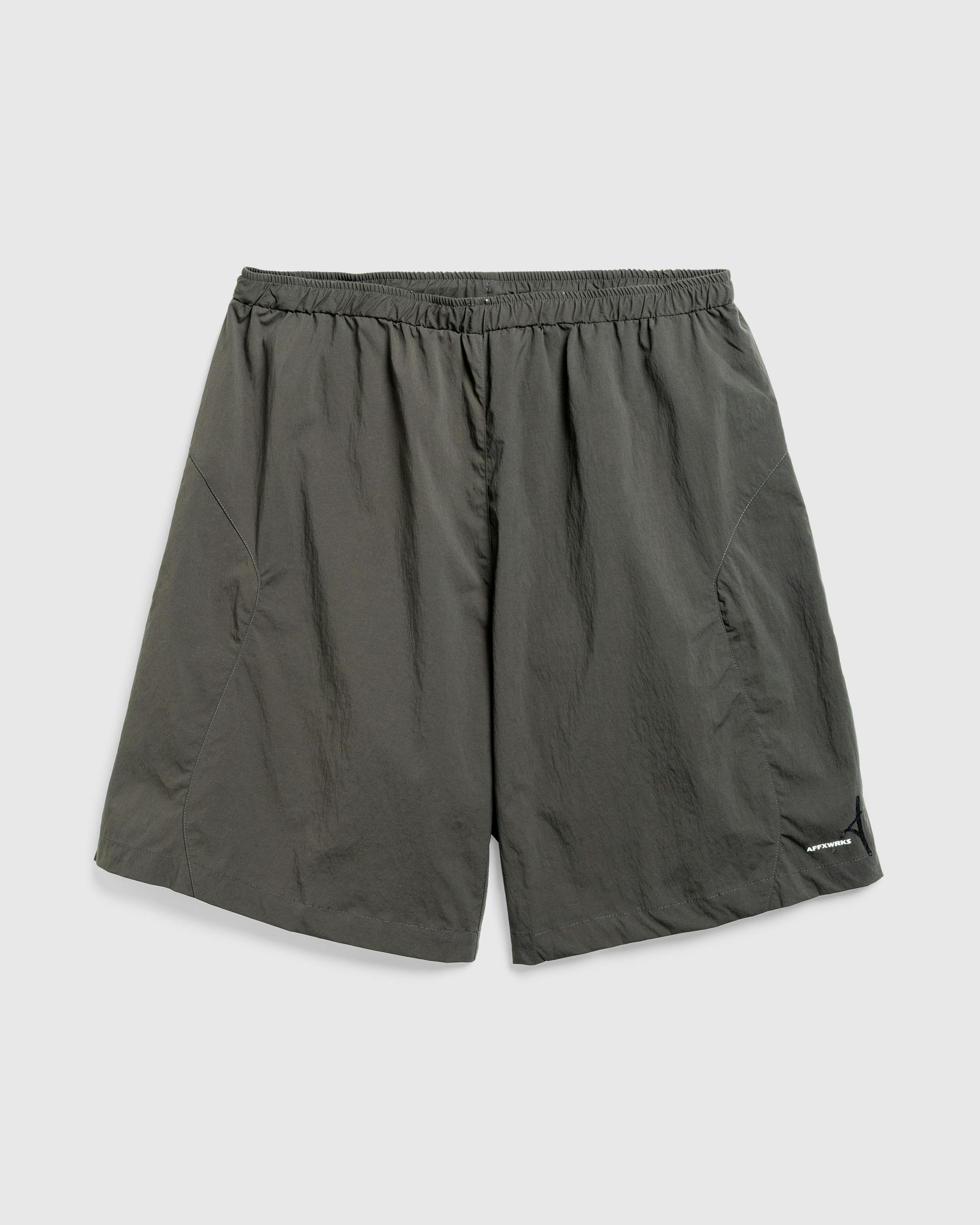 AFFXWRKS – Flex Shorts Shale Brown - Short Cuts - Brown - Image 1