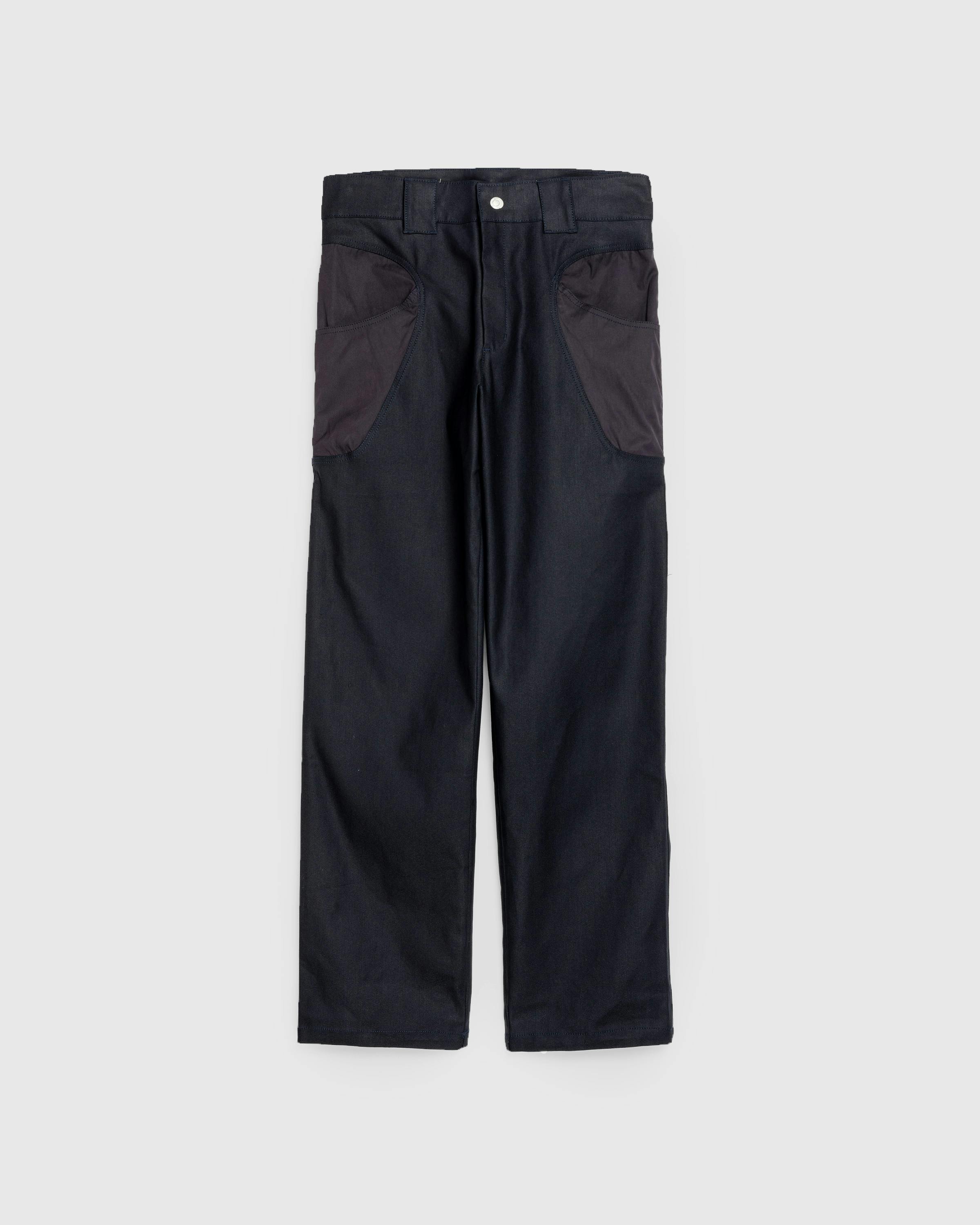 AFFXWRKS – Forge Pant Coated Black/Deep Purple - Trousers - Black - Image 1