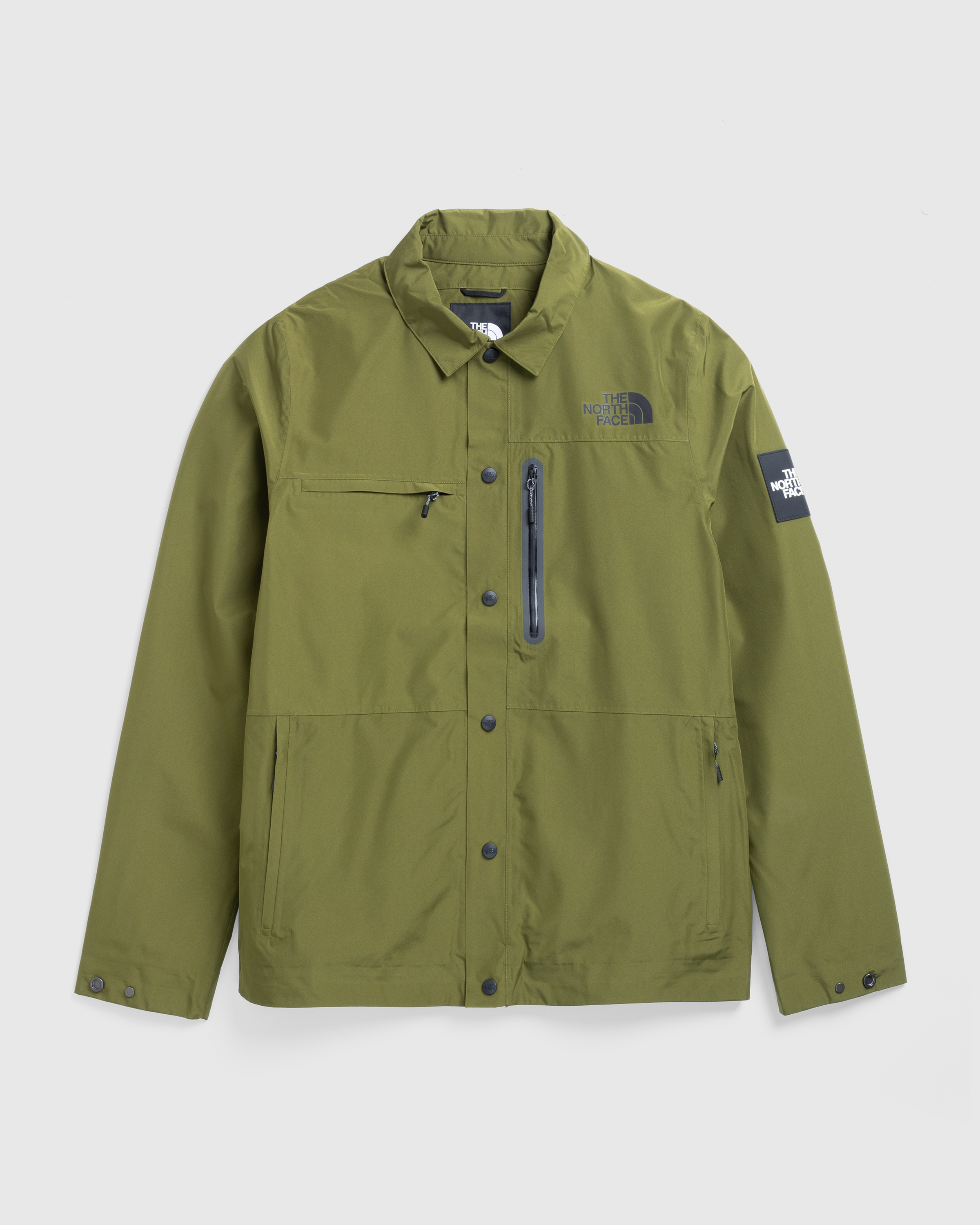 The North Face – Amos Tech Overshirt Forest Olive - Overshirt - Green - Image 1