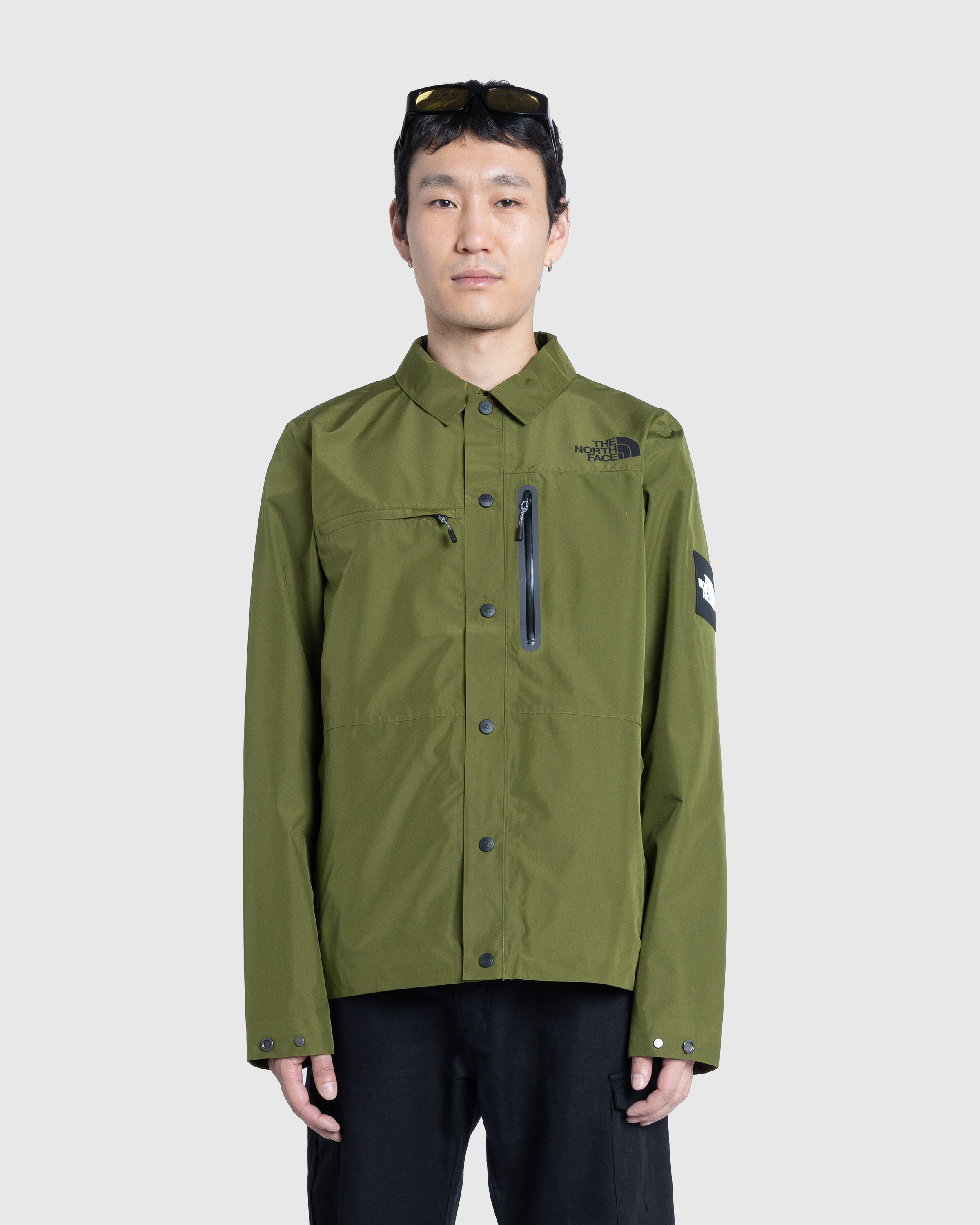 The North Face – Amos Tech Overshirt Forest Olive - Overshirt - Green - Image 2