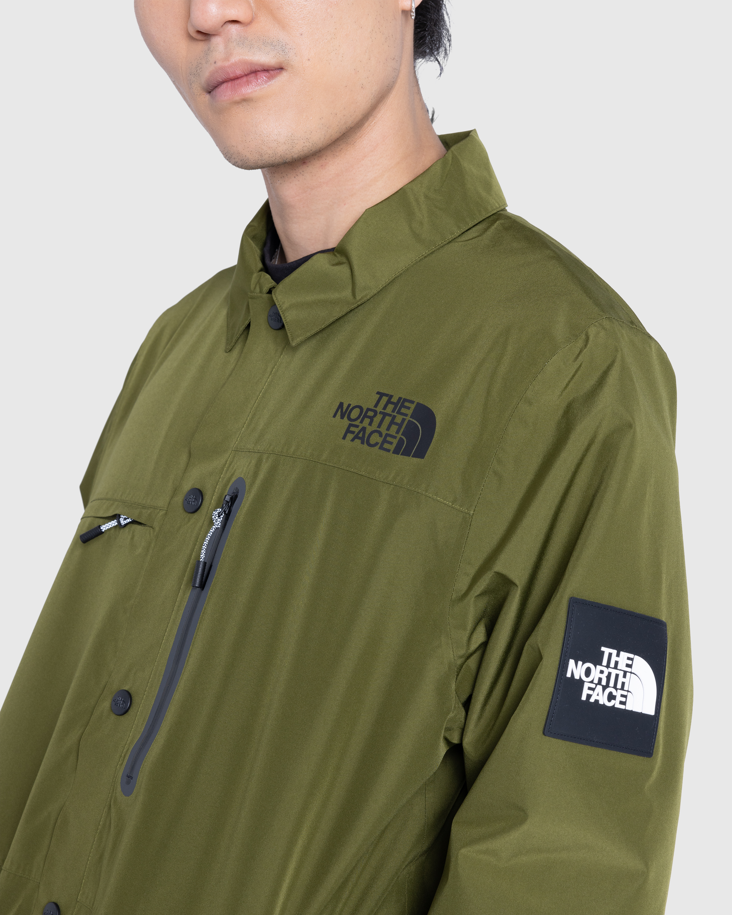 The North Face – Amos Tech Overshirt Forest Olive - Overshirt - Green - Image 5