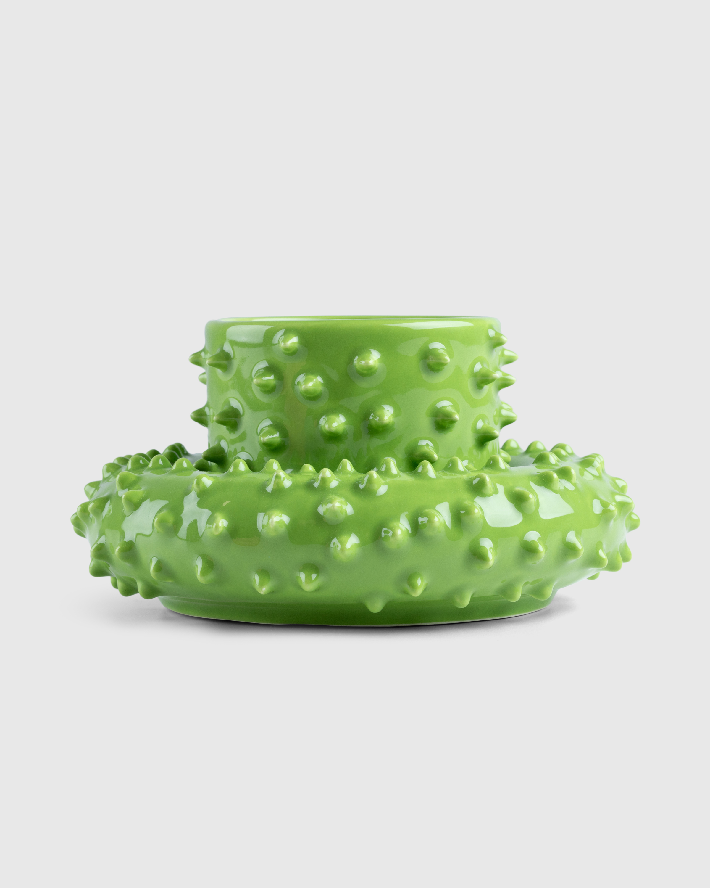 Gustaf Westman – Chunky Cup Spiky Green - Mugs - Green - Image 1