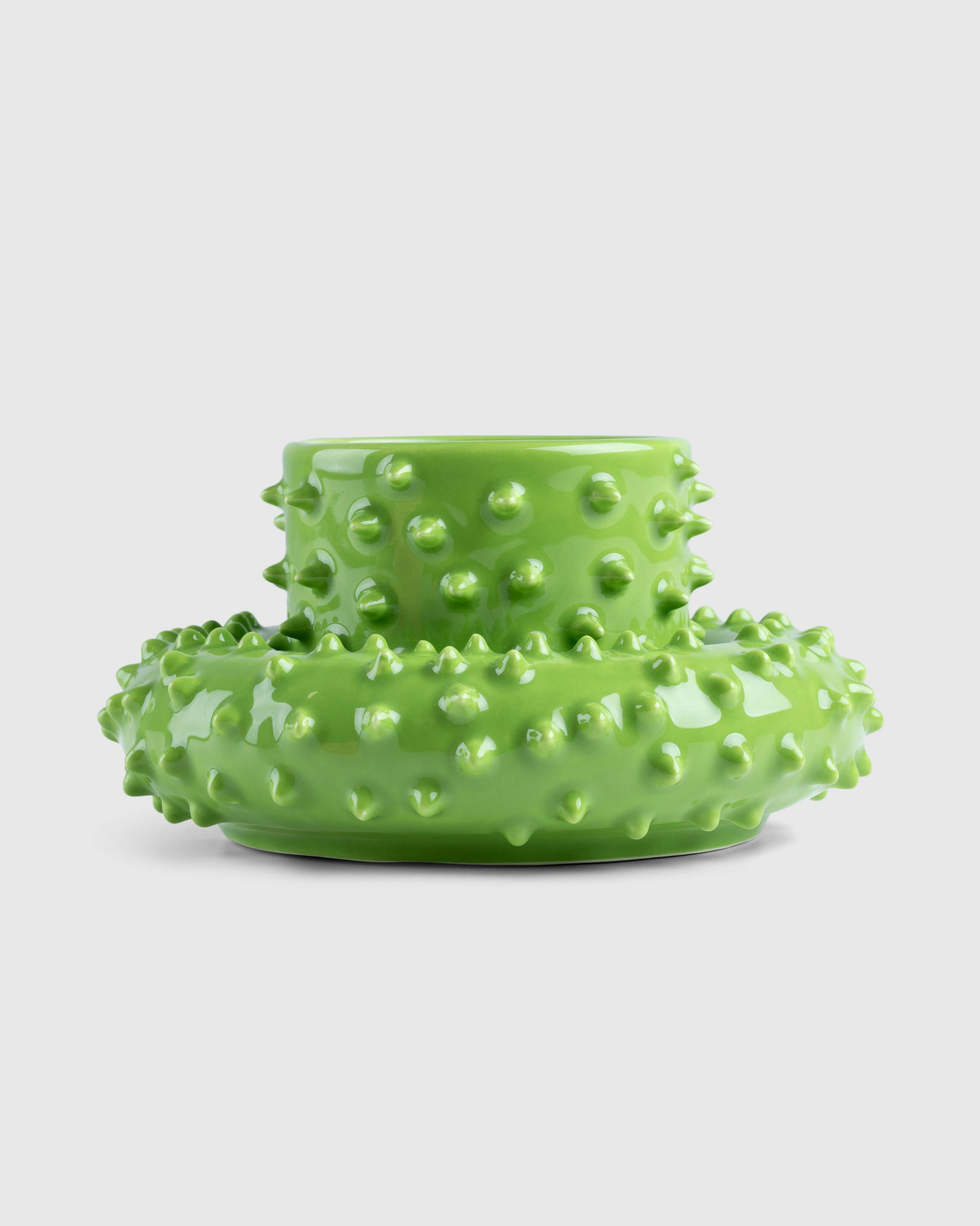 Gustaf Westman – Chunky Cup Spiky Green - Mugs - Green - Image 1