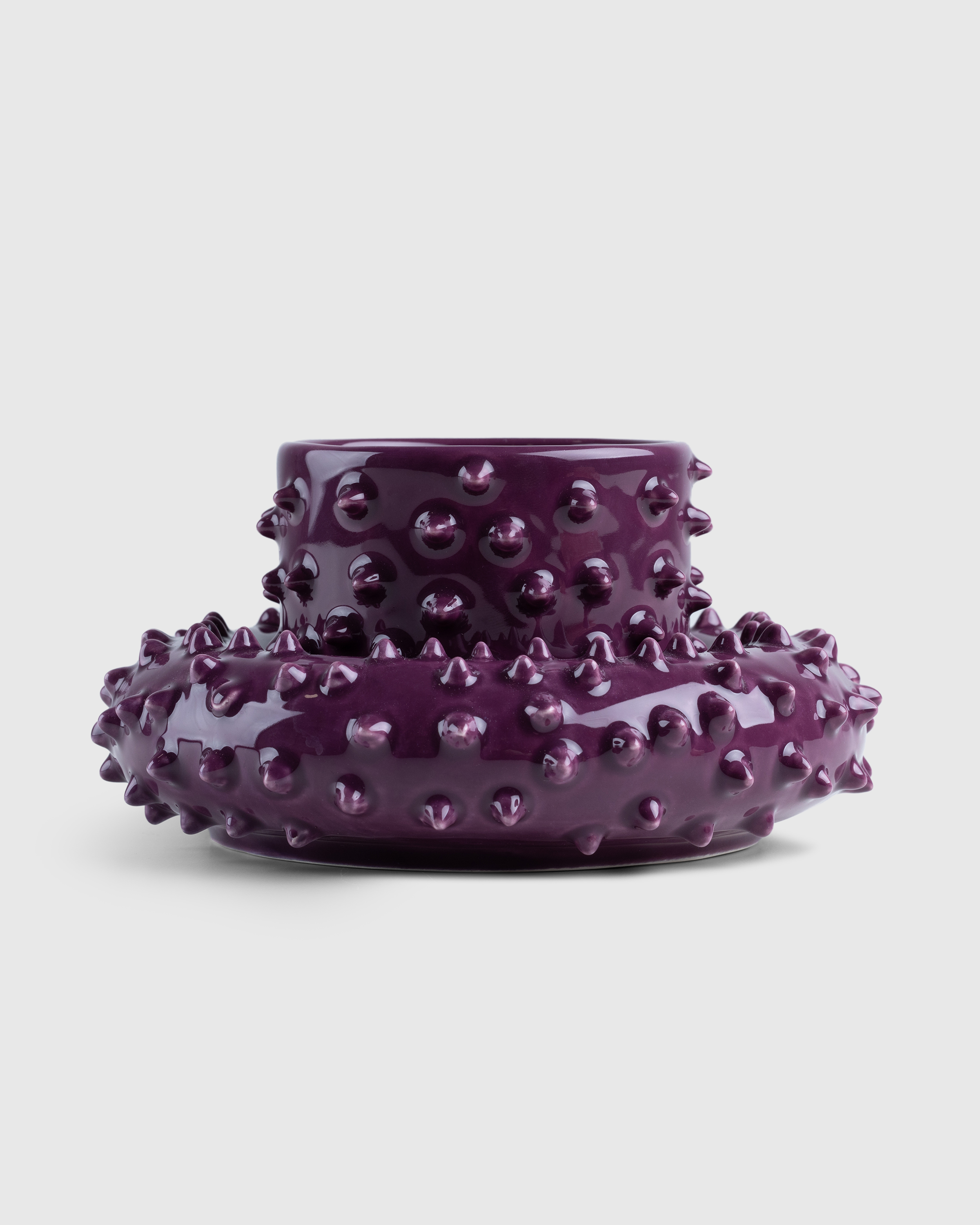 Gustaf Westman – Chunky Cup Spiky Purple - Mugs - Purple - Image 1