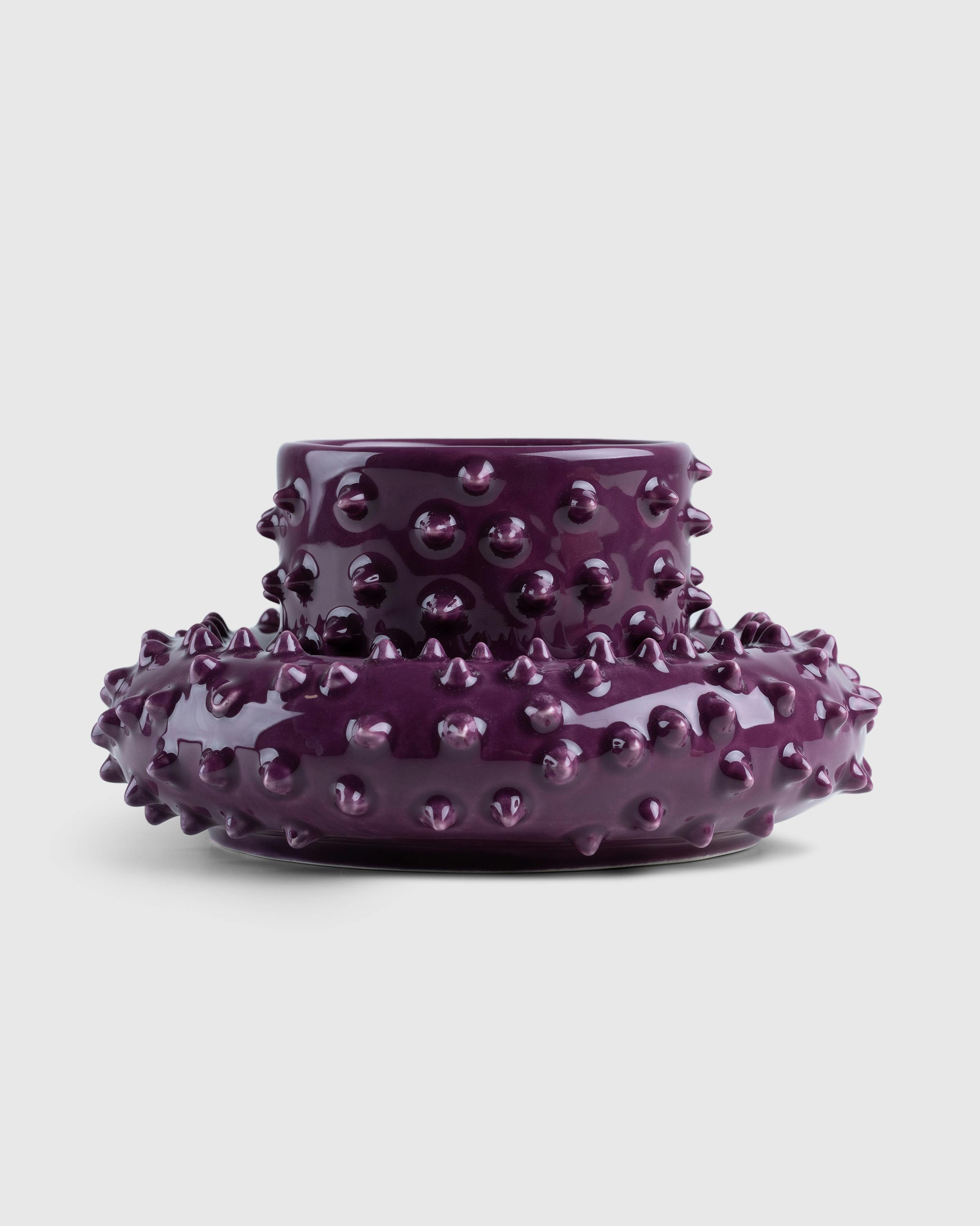 Gustaf Westman – Chunky Cup Spiky Purple - Mugs - Purple - Image 1