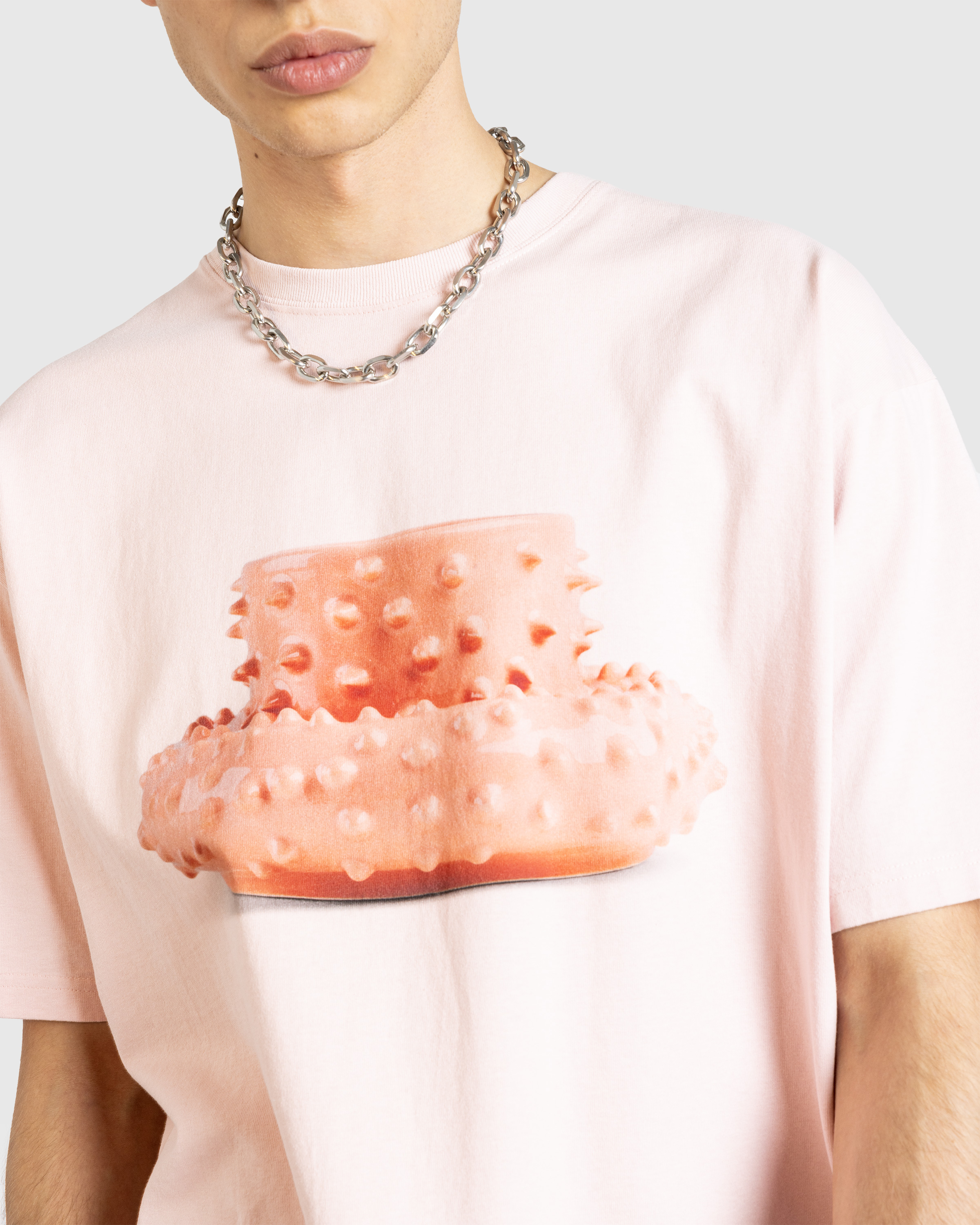 Highsnobiety x Gustaf Westman – Spiky Cup and Saucer T-Shirt Pink  - T-Shirts - Pink - Image 7