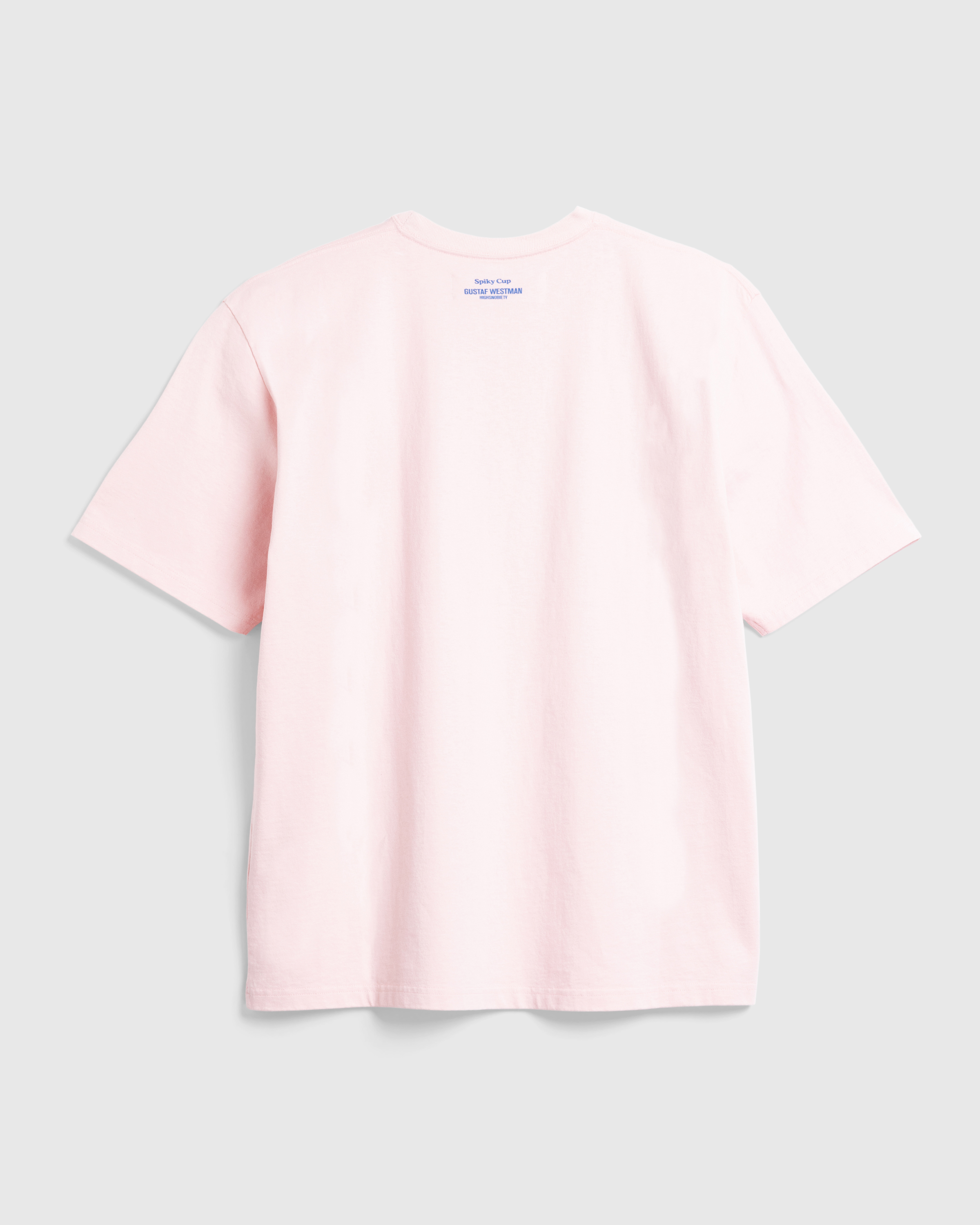 Highsnobiety x Gustaf Westman – Spiky Cup and Saucer T-Shirt Pink  - T-Shirts - Pink - Image 5