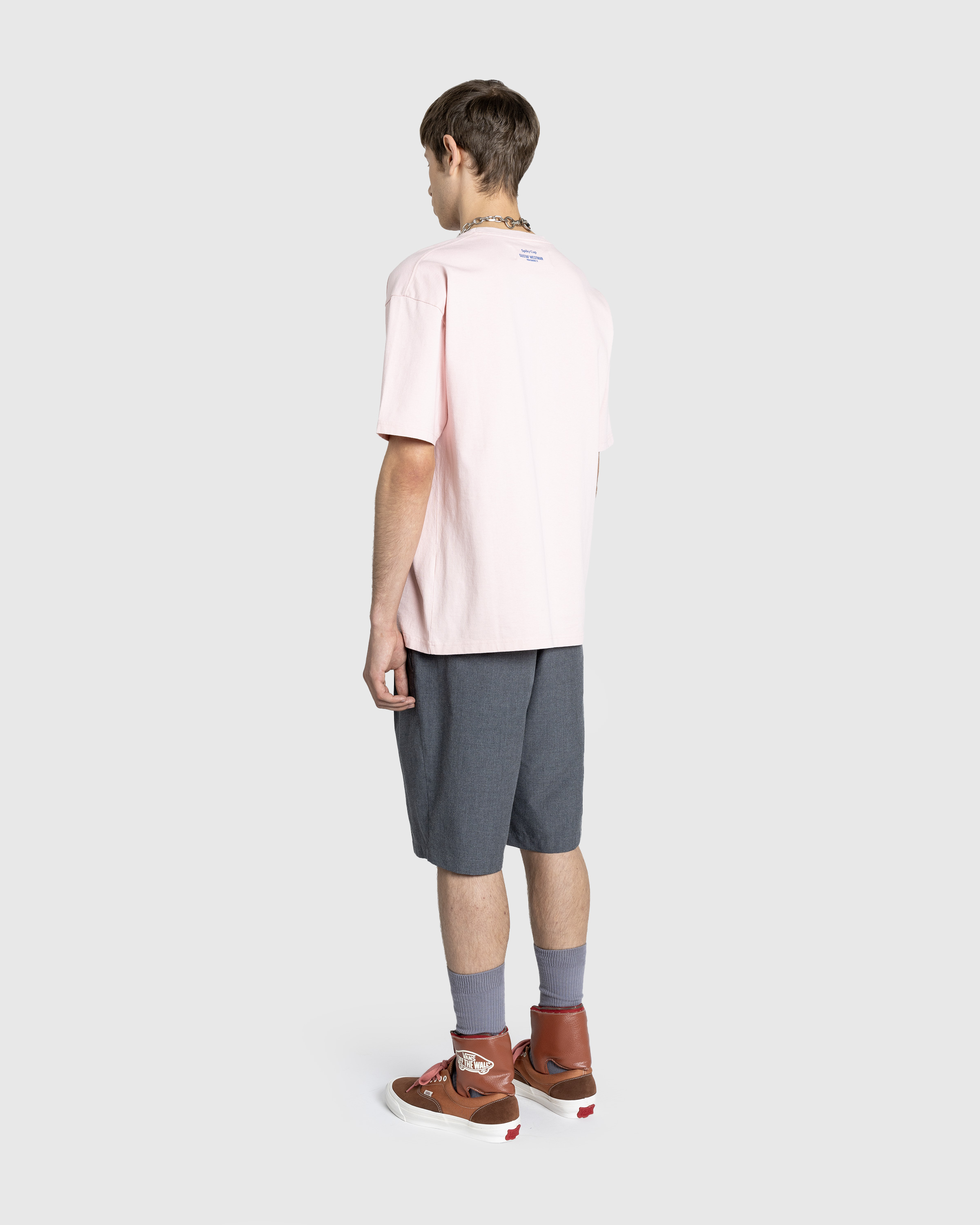 Highsnobiety x Gustaf Westman – Spiky Cup and Saucer T-Shirt Pink  - T-Shirts - Pink - Image 4