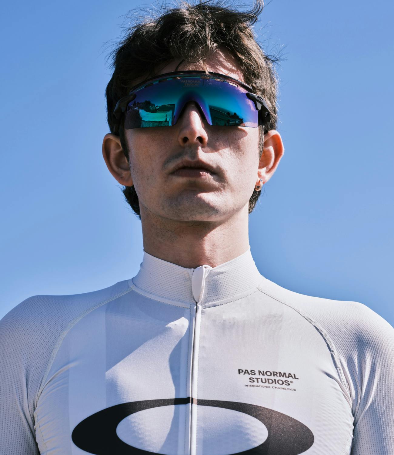 Oakley Pas Normal Studios collaboration cycling sunglasses