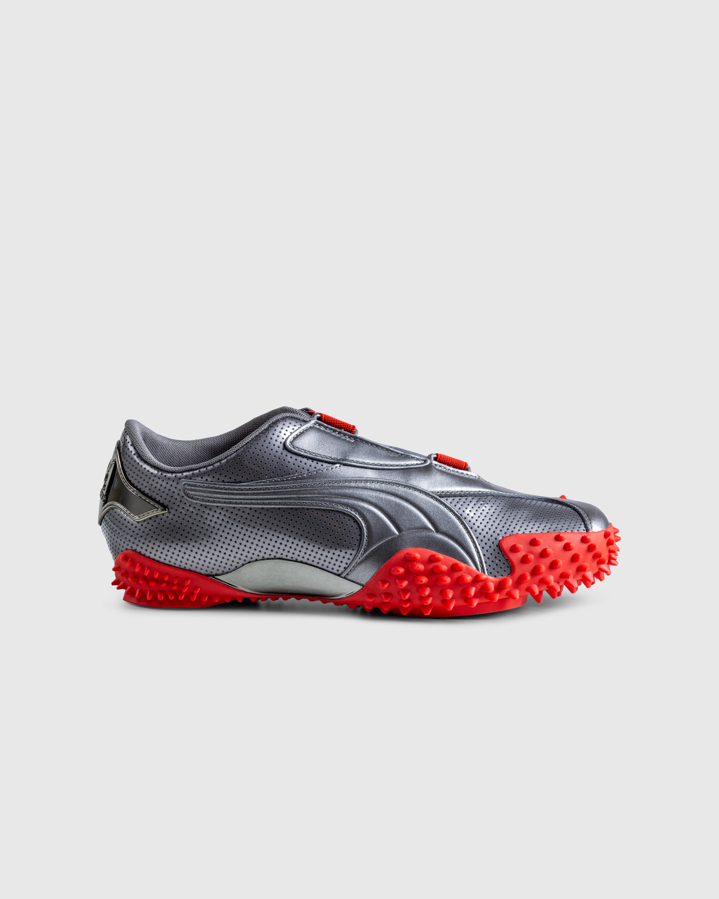 Puma x Ottolinger – Mostro Lo Silver / Red - Low Top Sneakers - Silver - Image 1