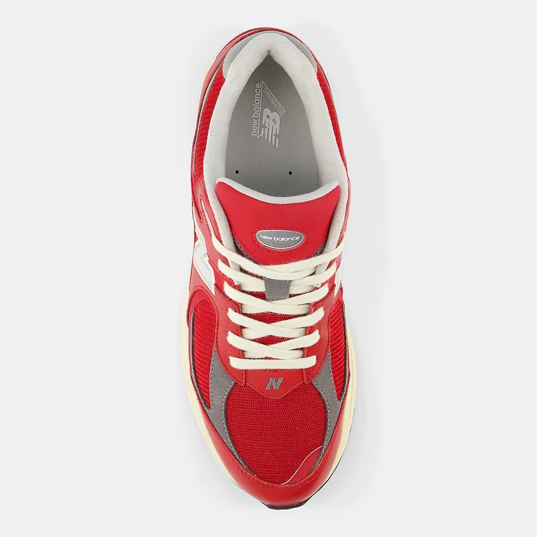 New Balance's red 2002r leather sneaker
