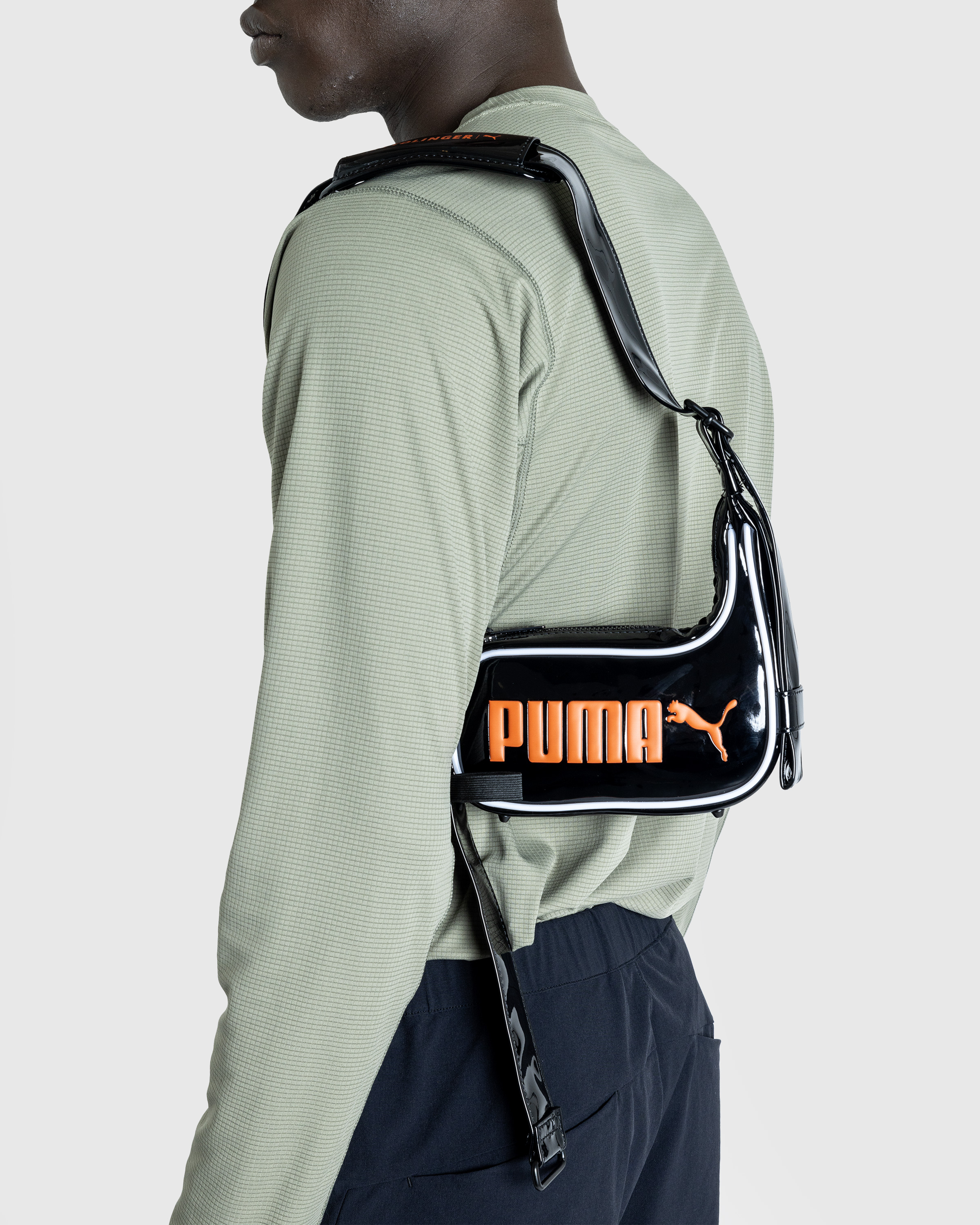 Puma x Ottolinger – Mini Racer Bag Black - Shoulder Bags - Black - Image 3