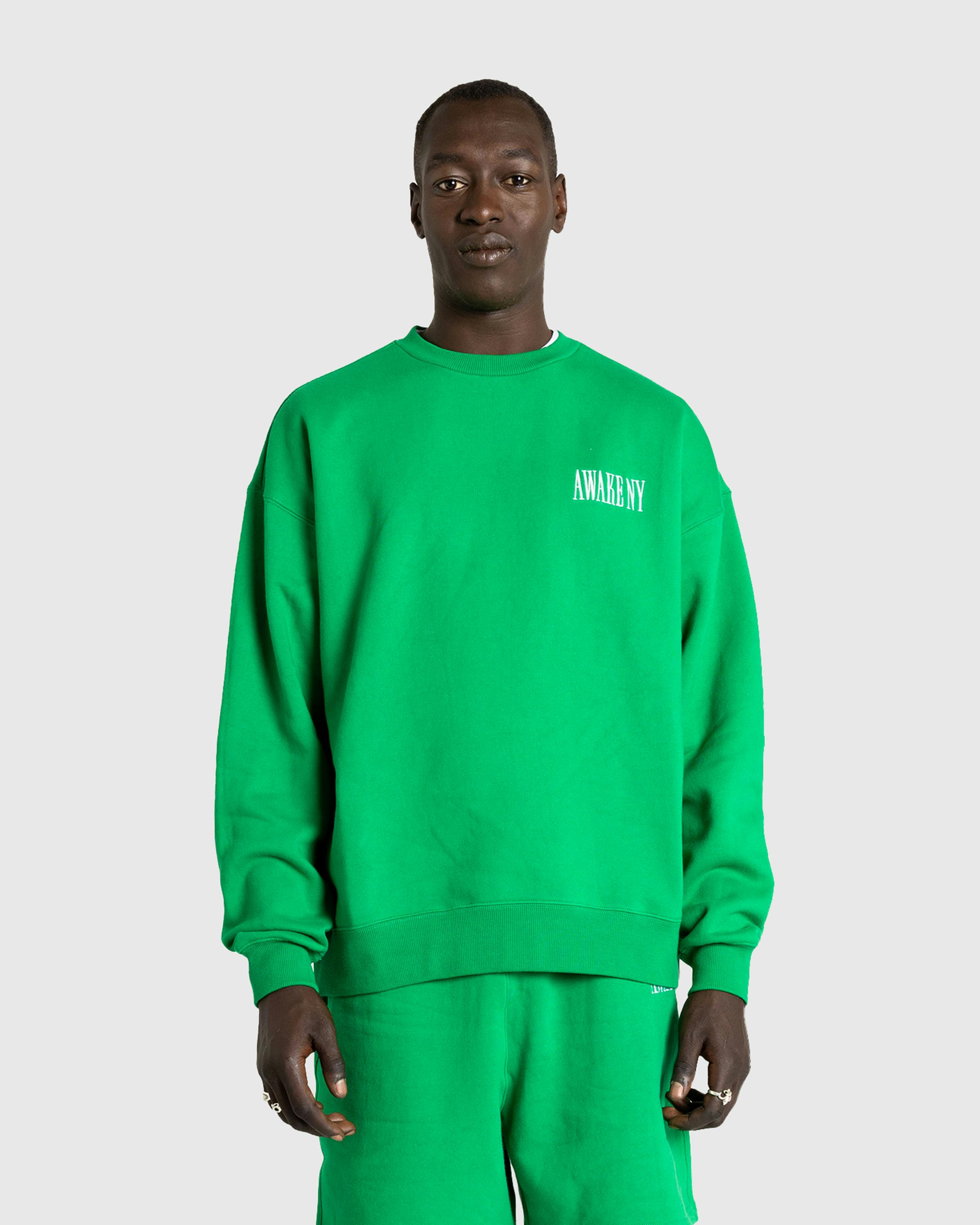 Awake NY – Awake Crewneck Green - Sweats - Green - Image 2