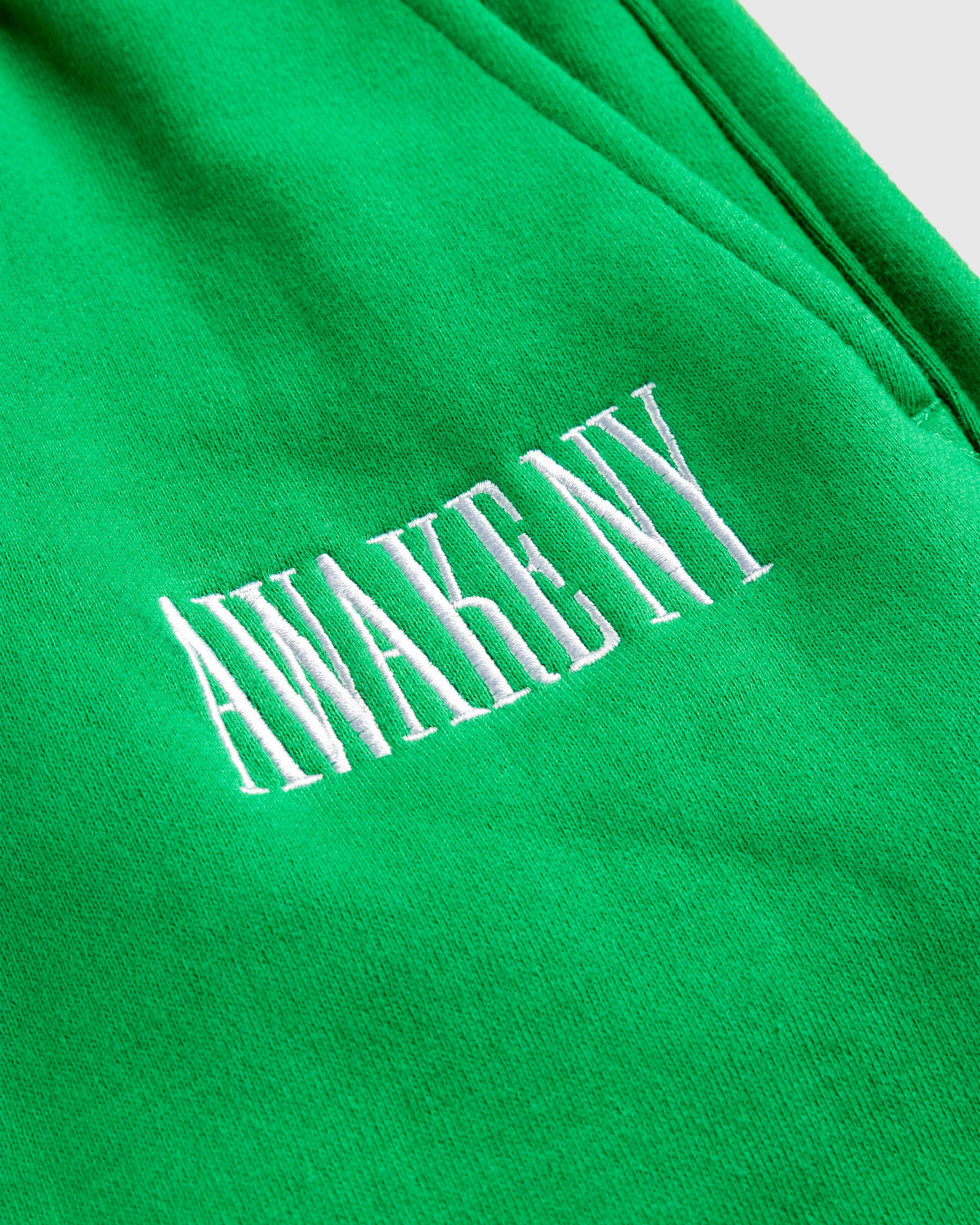 Awake NY – Awake Sweatshort Green - Bermuda Cuts - Green - Image 5