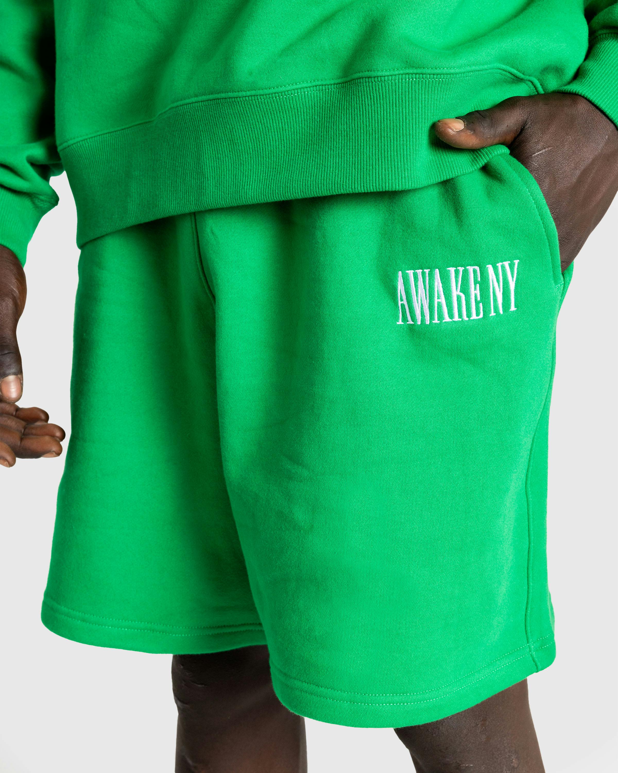 Awake NY – Awake Sweatshort Green - Bermuda Cuts - Green - Image 7