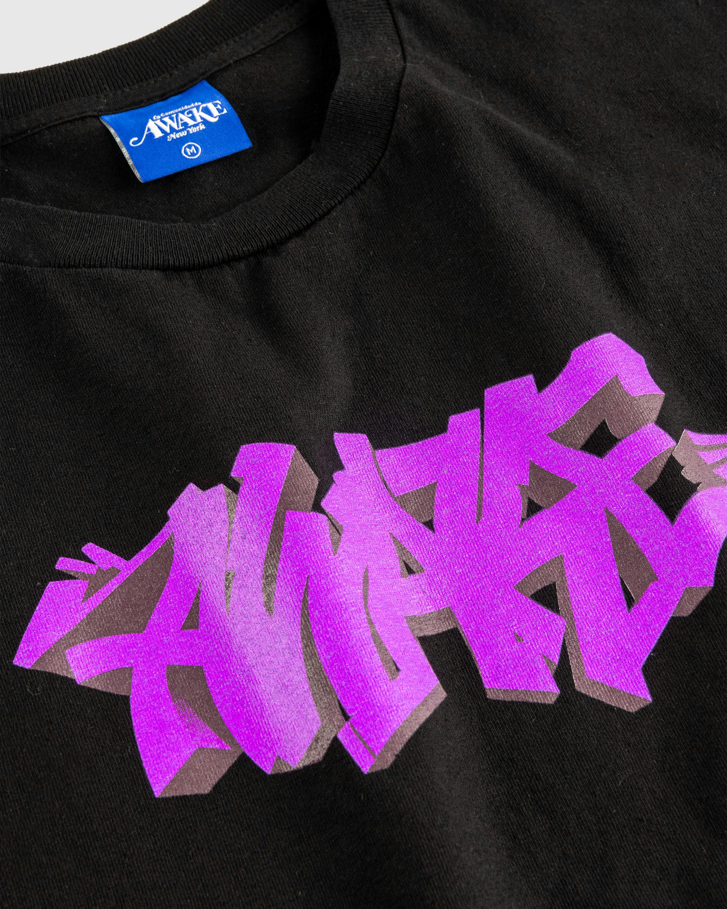 Awake NY – Graffiti Tee Black - Tops - Black - Image 7