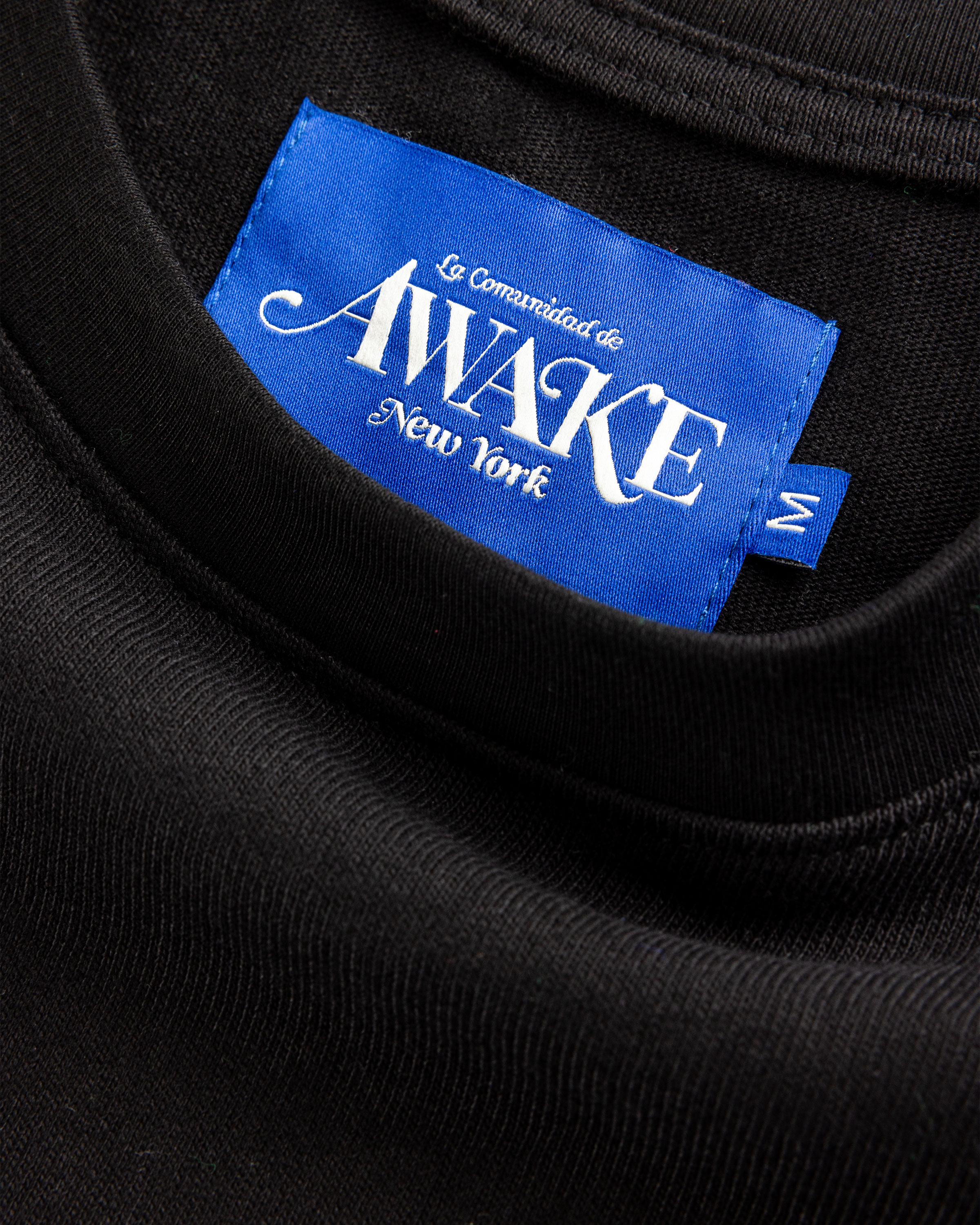 Awake NY – L/S Stripe Shirt Black - Shirts - Black - Image 6