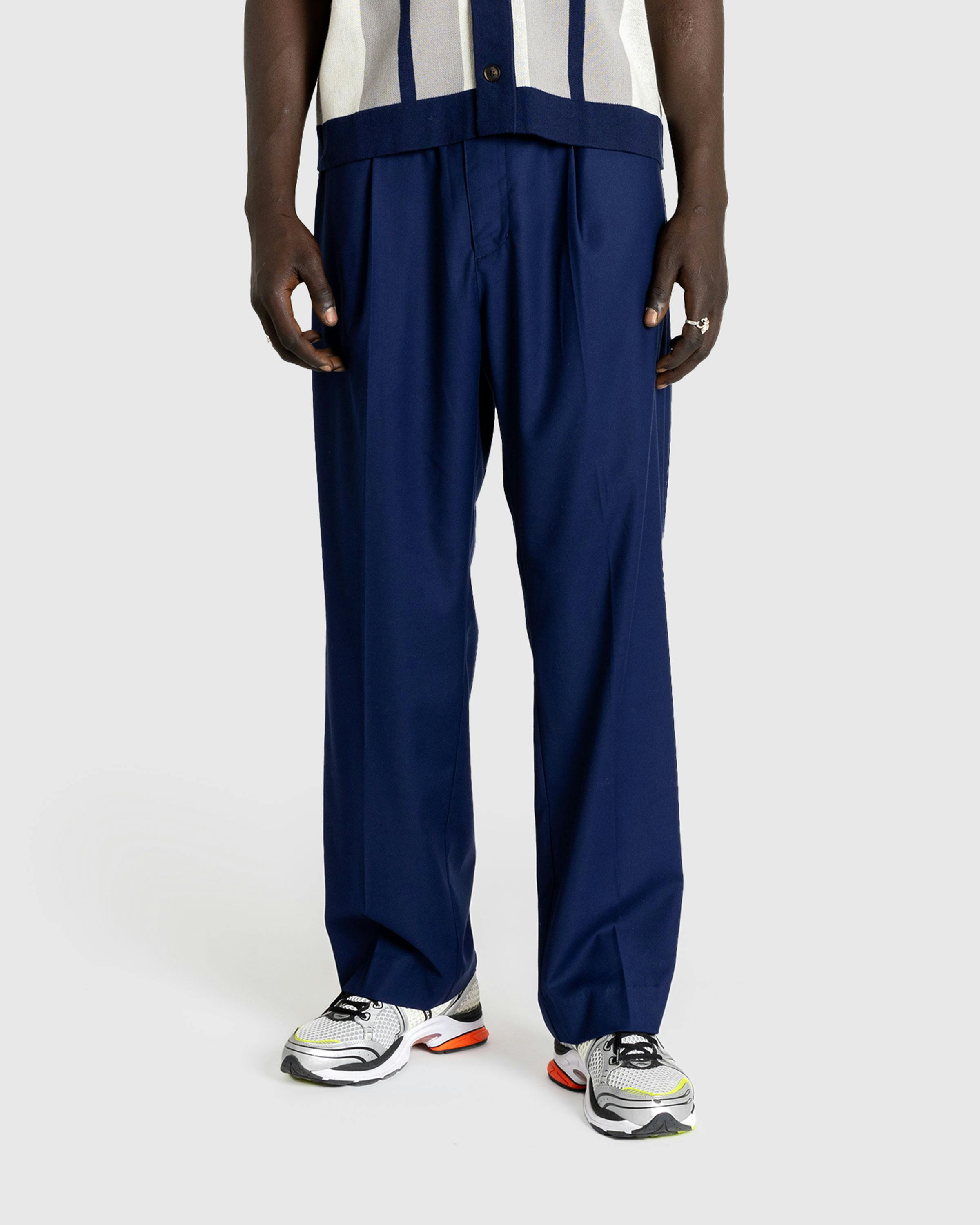 Awake NY – Wool Pant Navy - Pants - Blue - Image 2