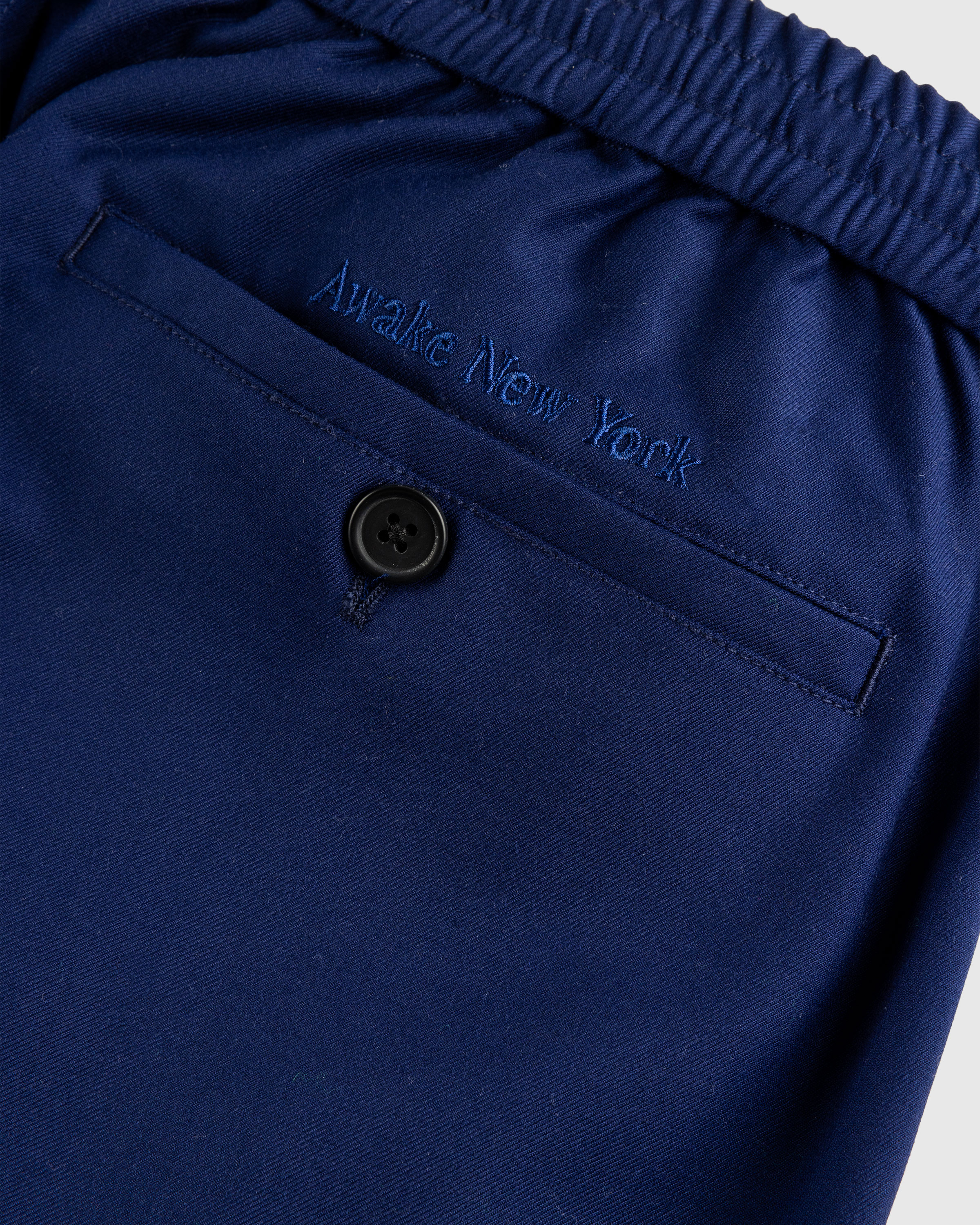 Awake NY – Wool Pant Navy - Pants - Blue - Image 6
