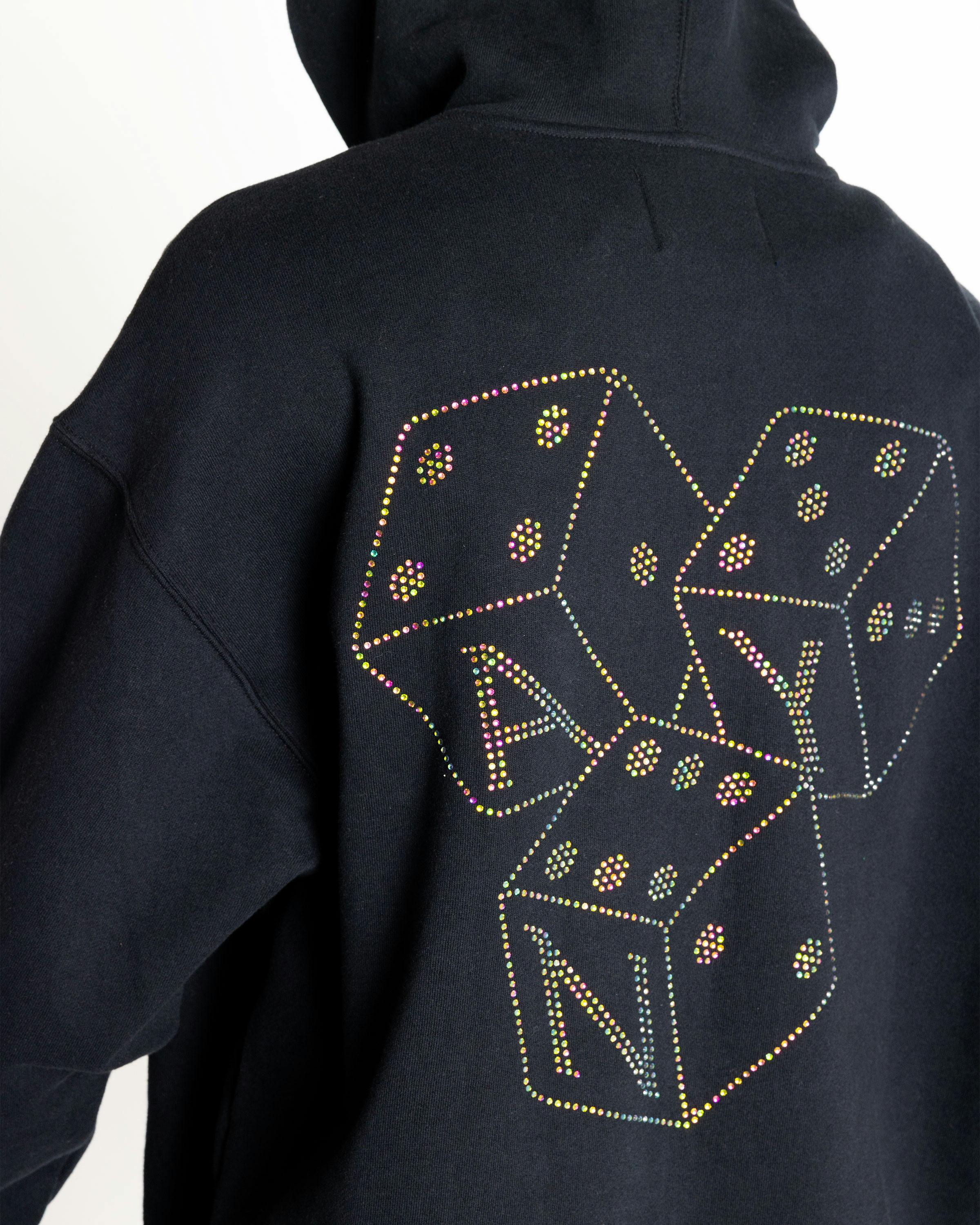 Awake NY – Dice Rhinestone Hoodie Black - Sweats - Black - Image 5