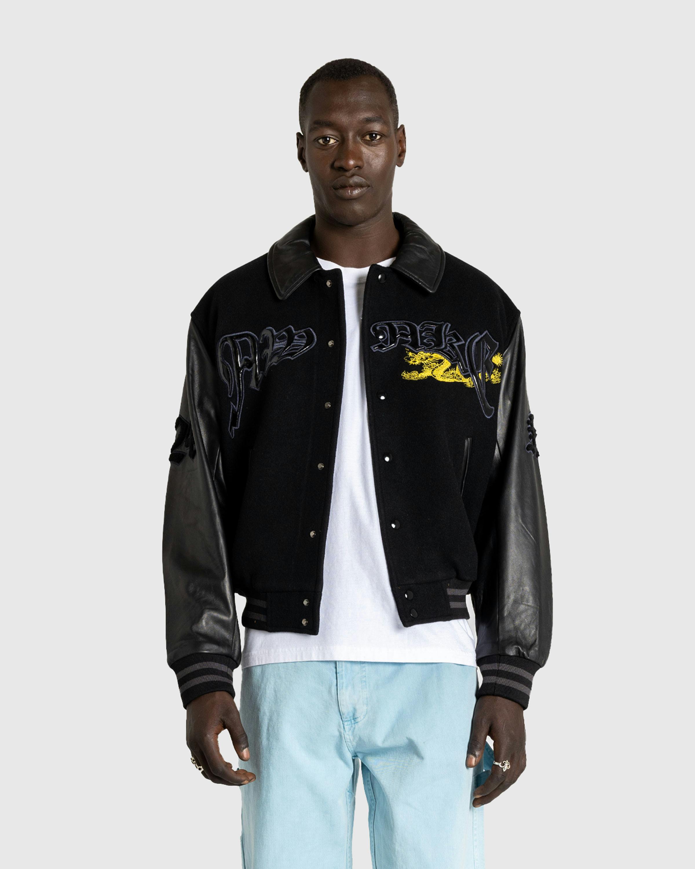 Awake NY – Varsity Jacket Black - Outerwear - Black - Image 2