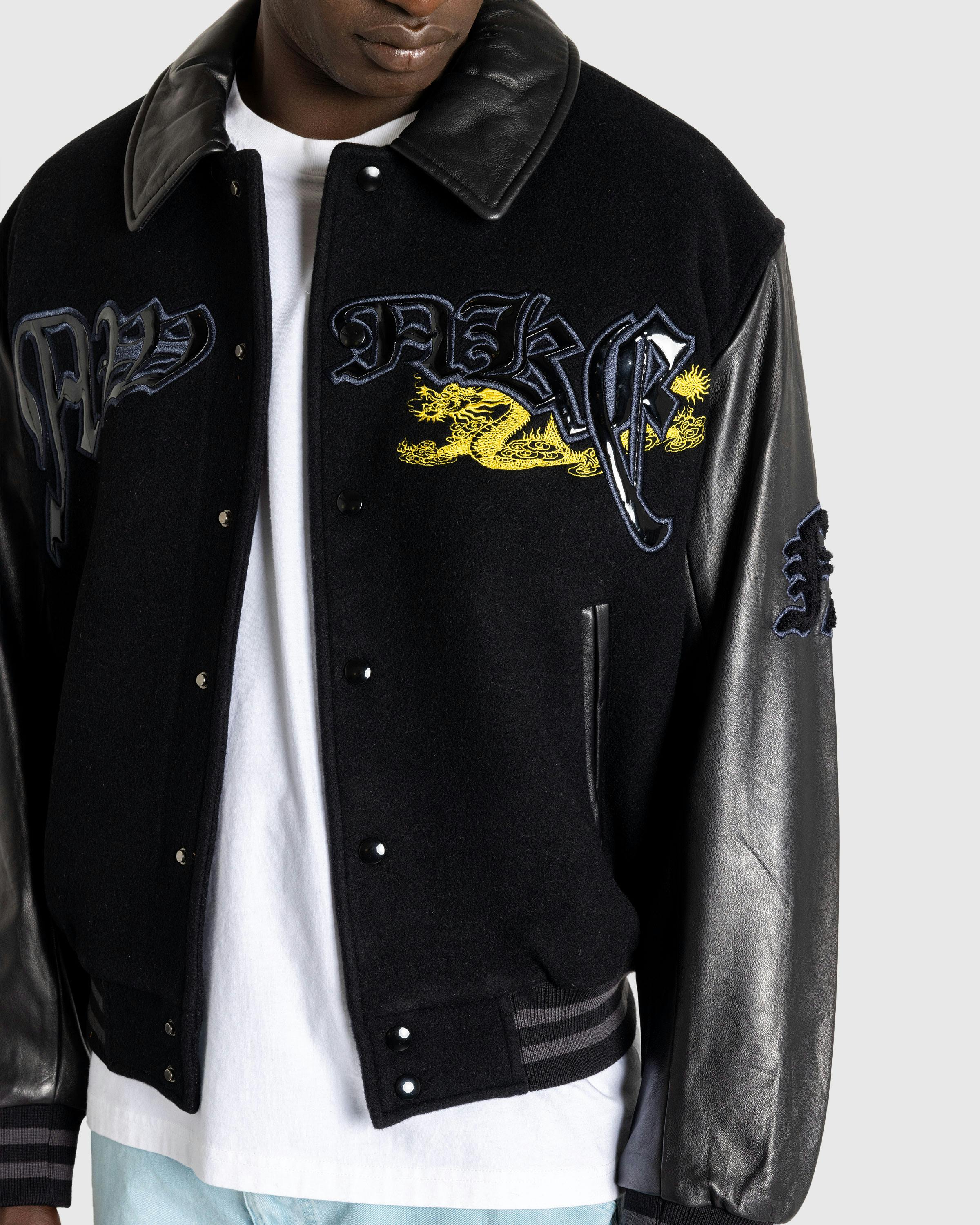 Awake NY – Varsity Jacket Black - Outerwear - Black - Image 8