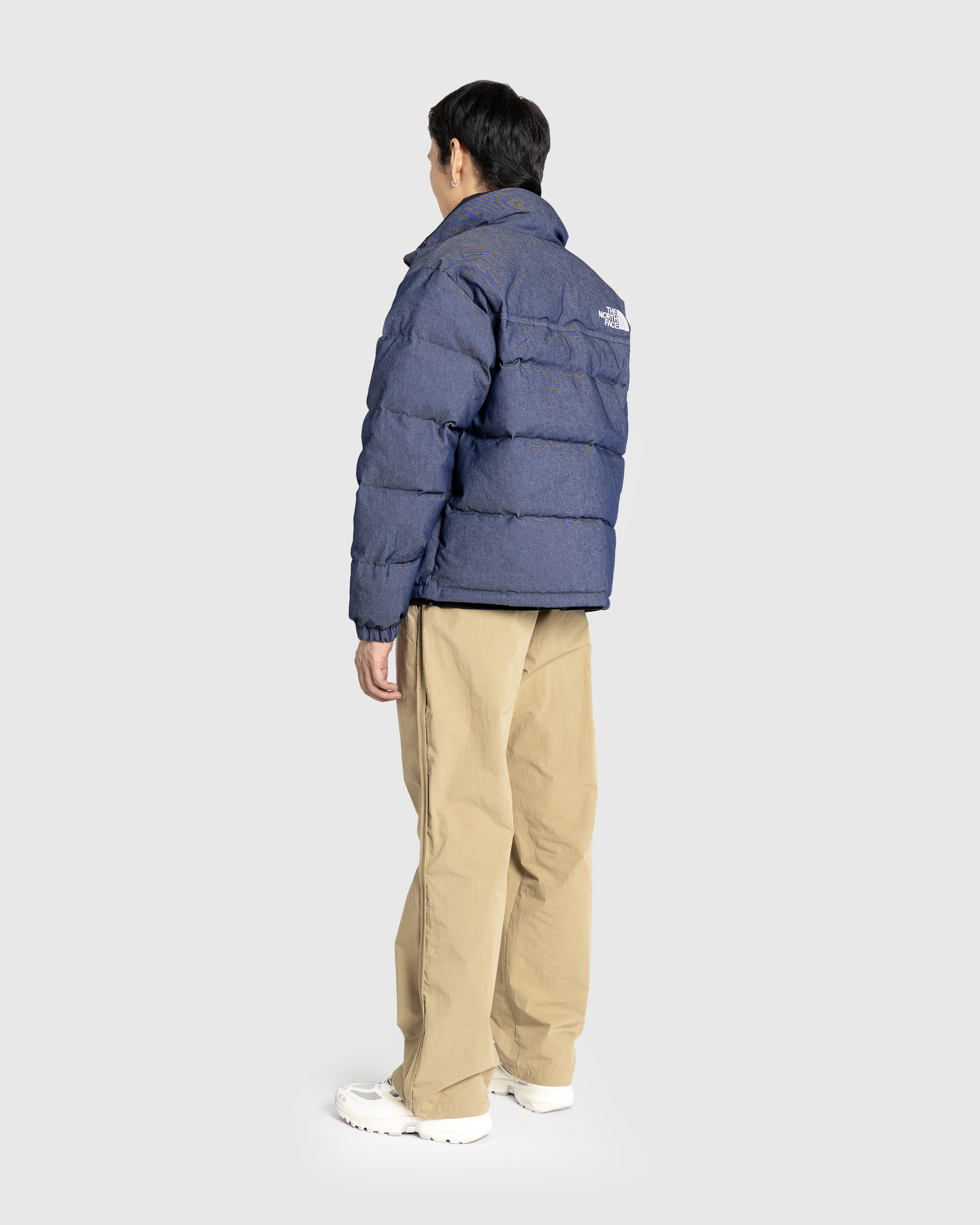 The North Face – ’92 Reversible Nuptse Jacket Sulphur Moss/Coal Brown-2 - Outerwear - Blue - Image 5
