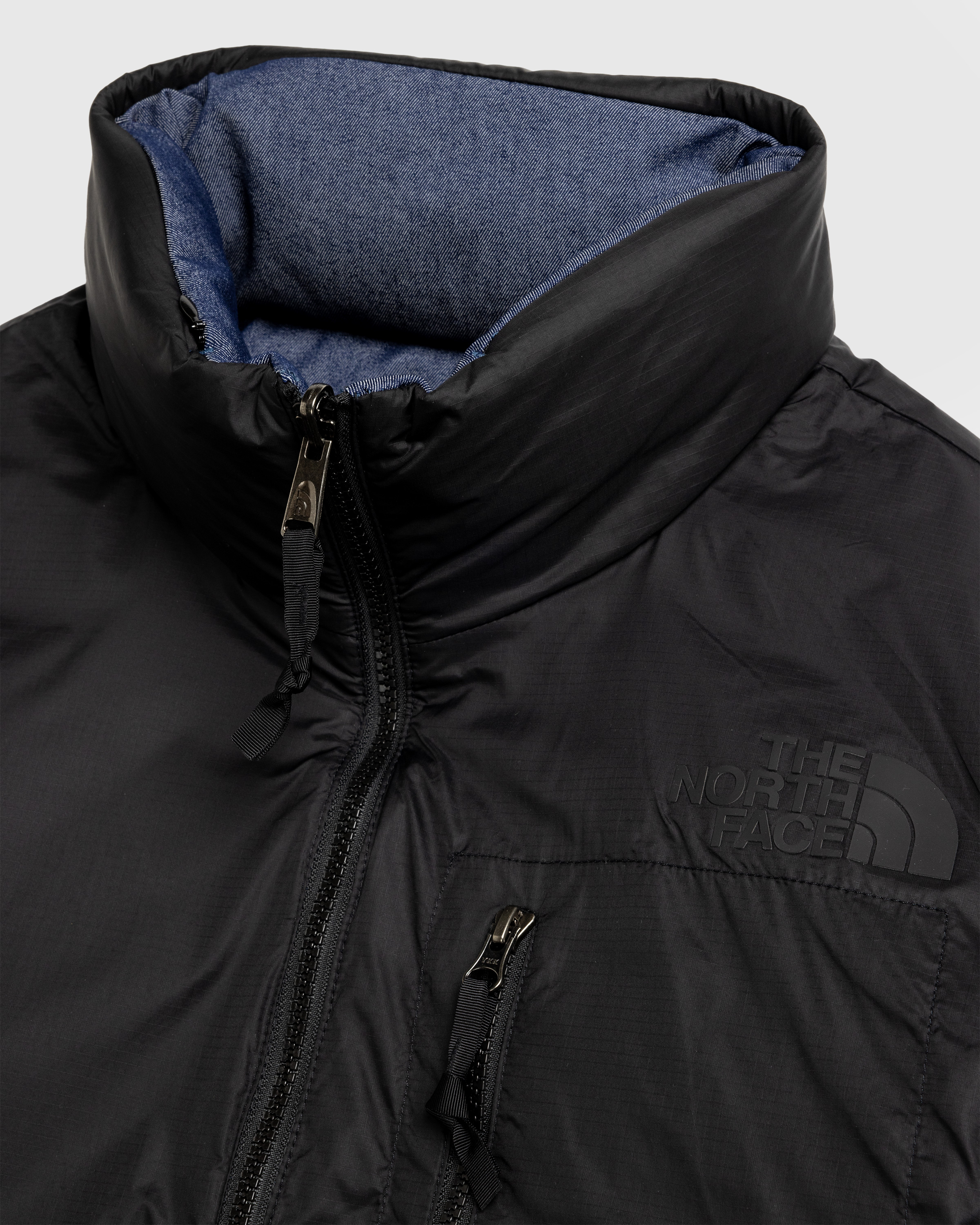 The North Face – ’92 Reversible Nuptse Jacket Sulphur Moss/Coal Brown-2 - Outerwear - Blue - Image 8