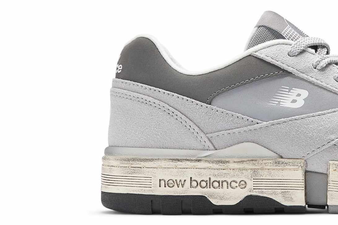 Jaden Smith's grey New Balance MSFTSREP 0.01 skate sneaker
