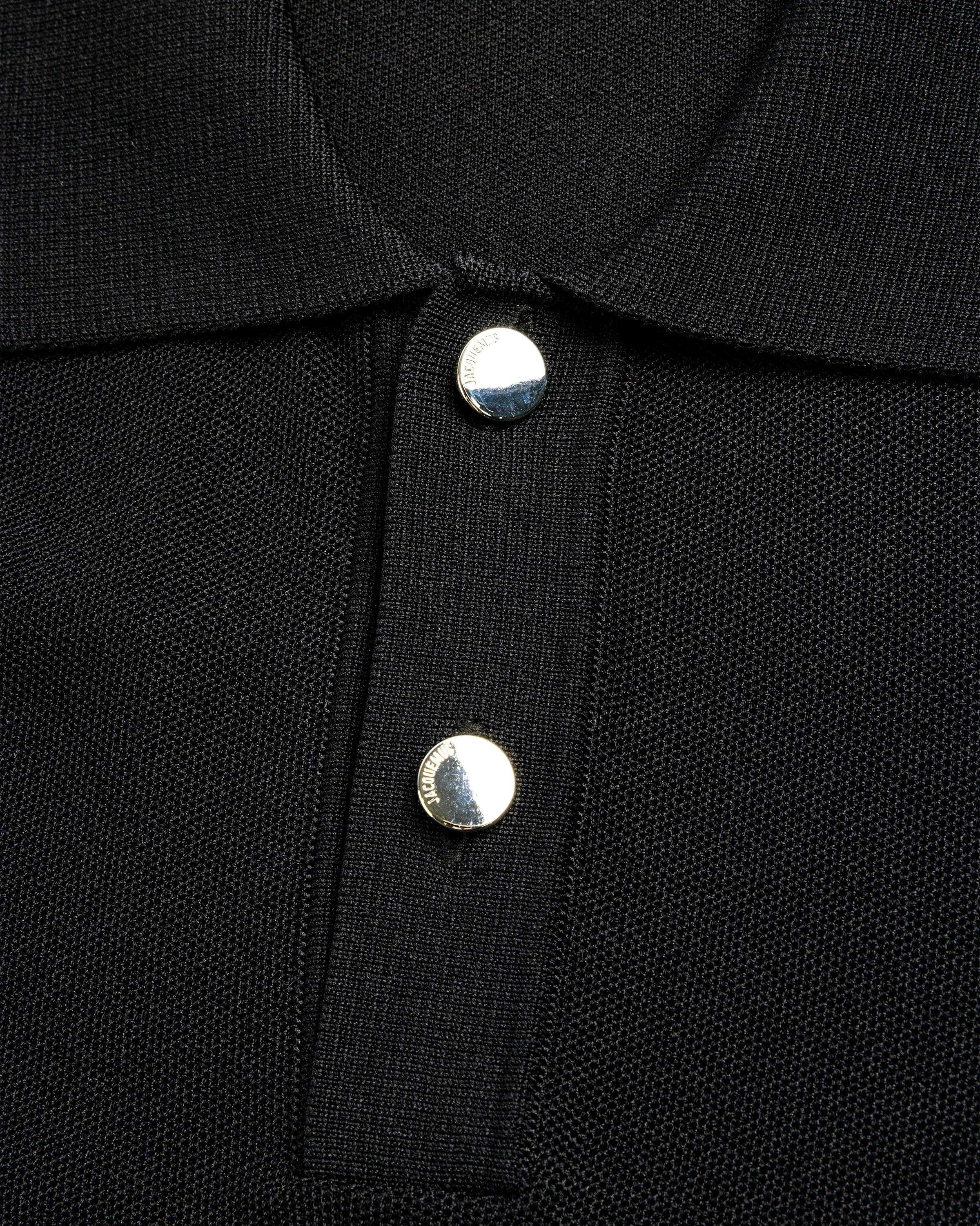 JACQUEMUS – Le Polo Maille Black - Shirts - Black - Image 6