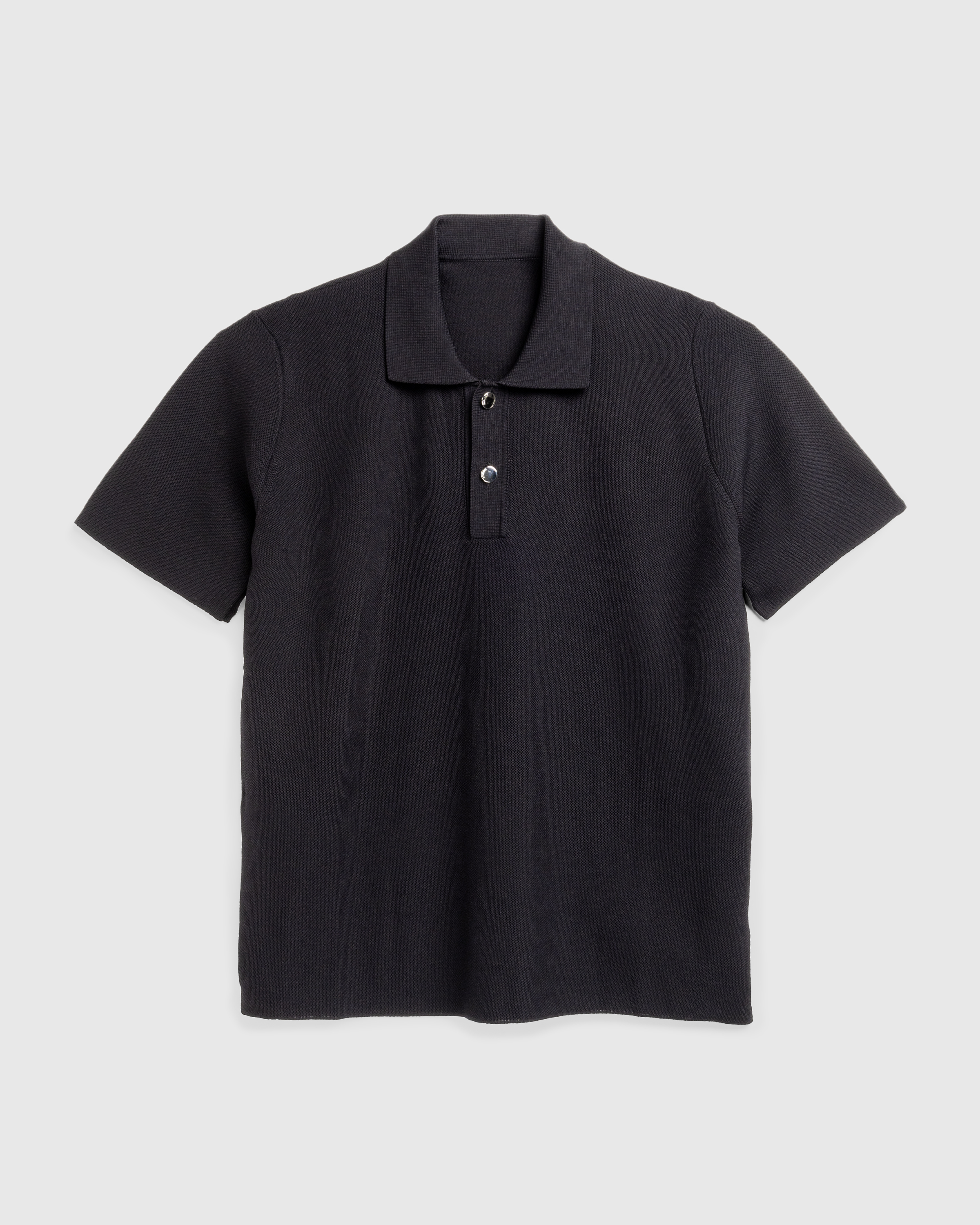 JACQUEMUS – Le Polo Maille Black - Shirts - Black - Image 1
