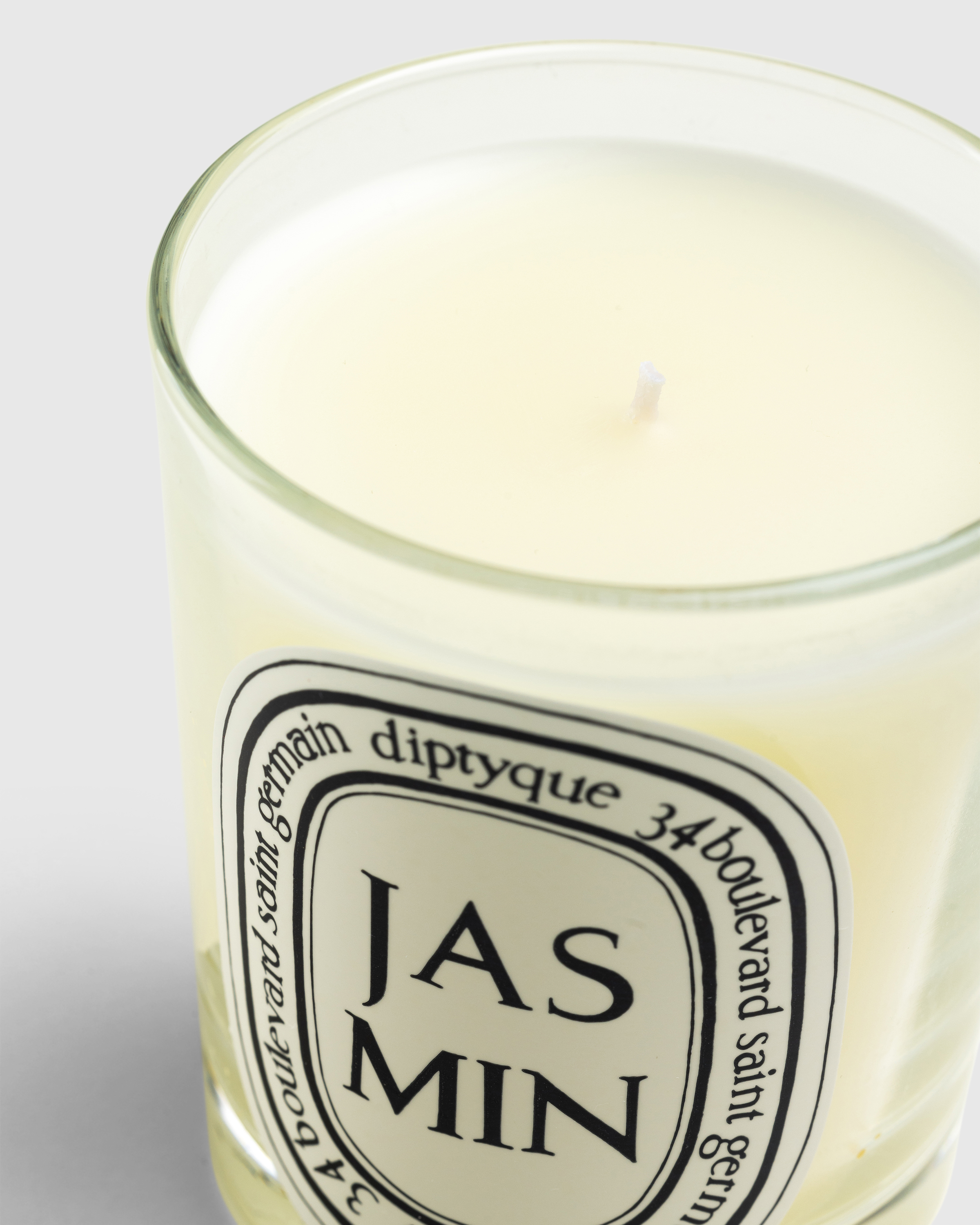 Diptyque – Standard Candle Jasmine 190g - Candles & Fragrances - Transparent - White - Image 2