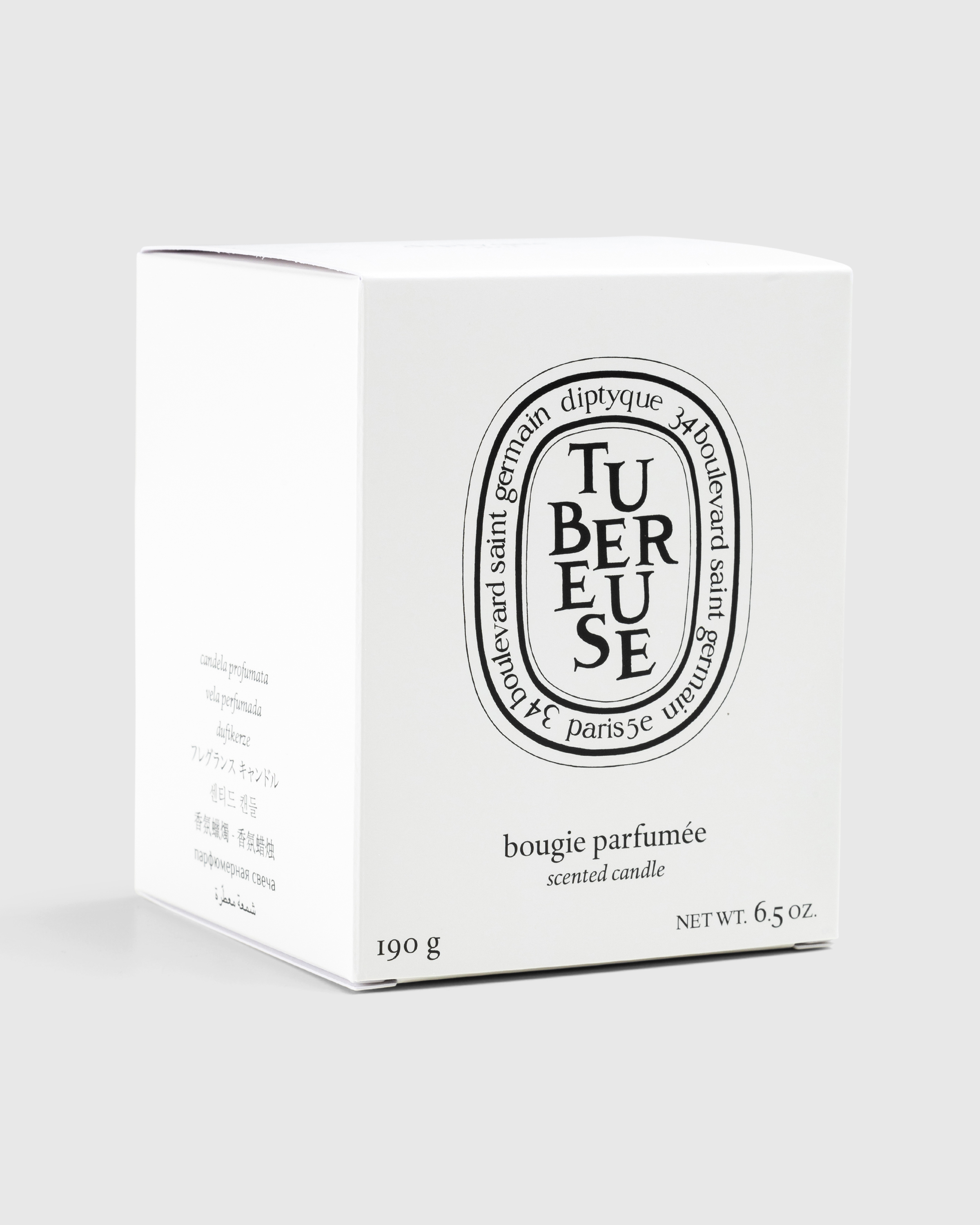Diptyque – Standard Candle Tubéreuse 190g - Candles & Fragrances - Transparent - Image 3