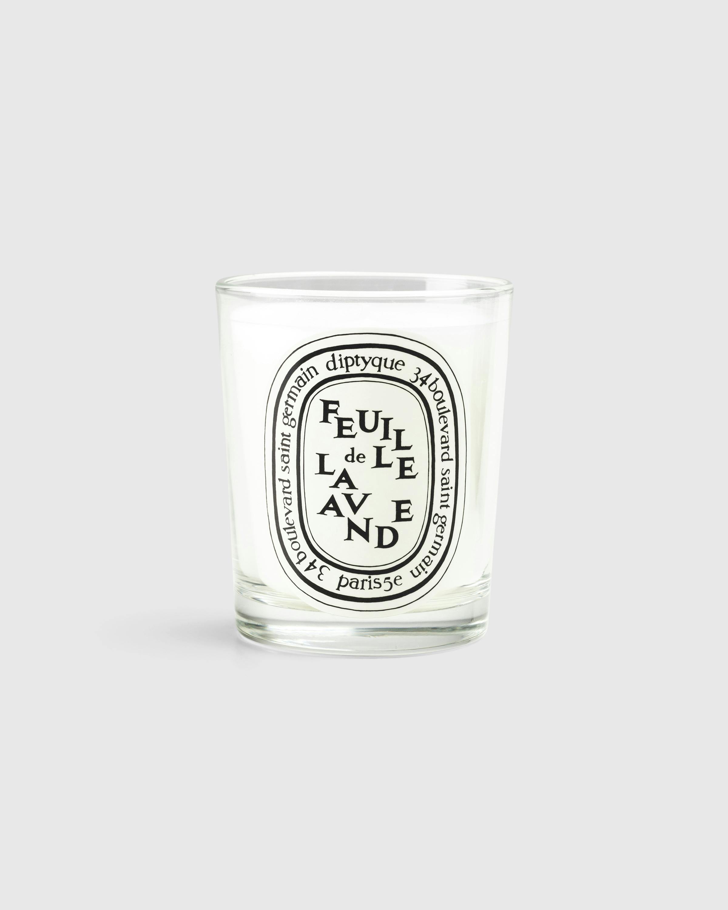 Diptyque – Standard Candle Feuille de Lavande 190g - Candles & Fragrances - Transparent - Image 1