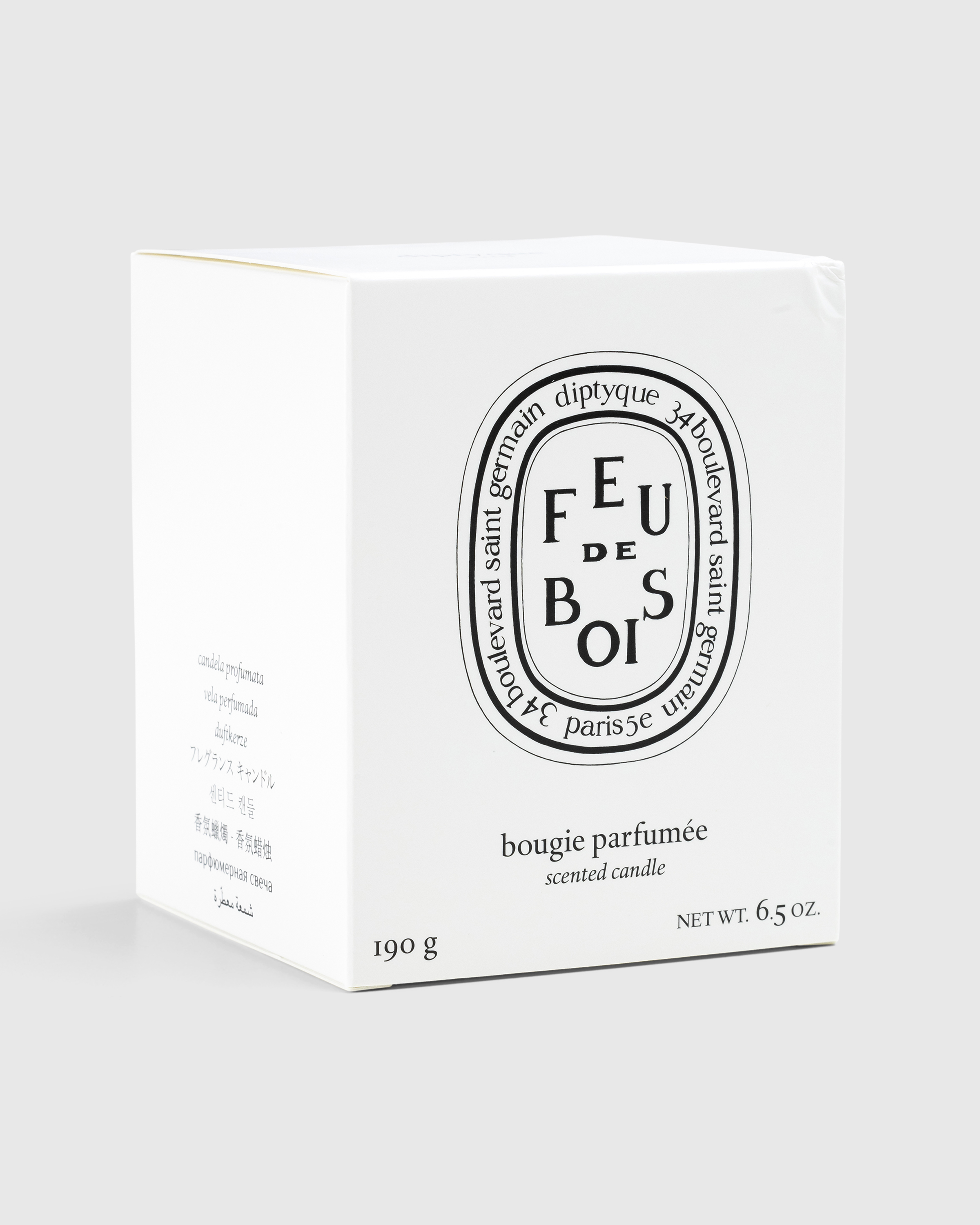 Diptyque – Standard Candle Feu de Bois 190g - Candles & Fragrances - Transparent - Image 3