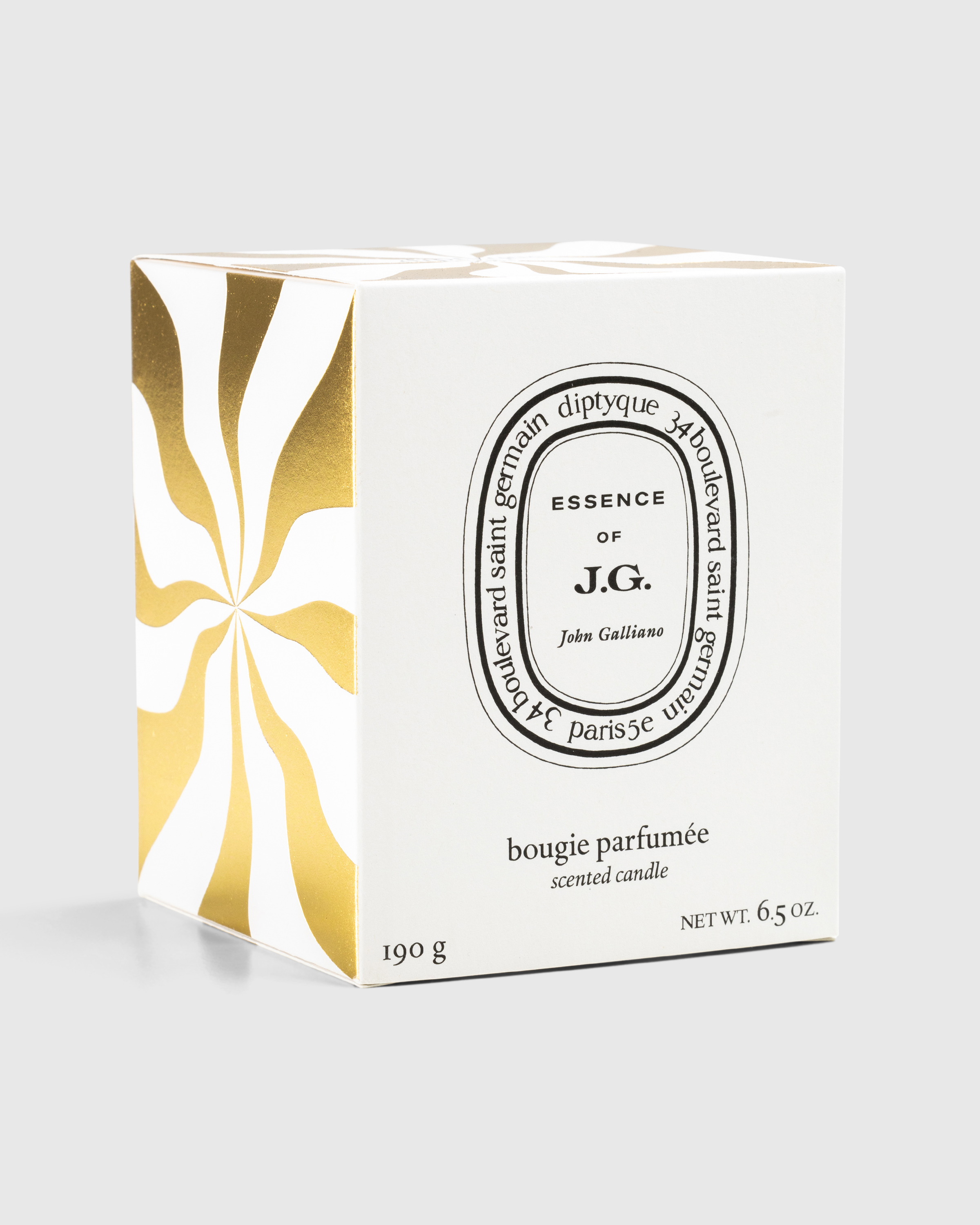 Diptyque – Standard Candle John Galliano 190g - Candles & Fragrances - White - Image 3