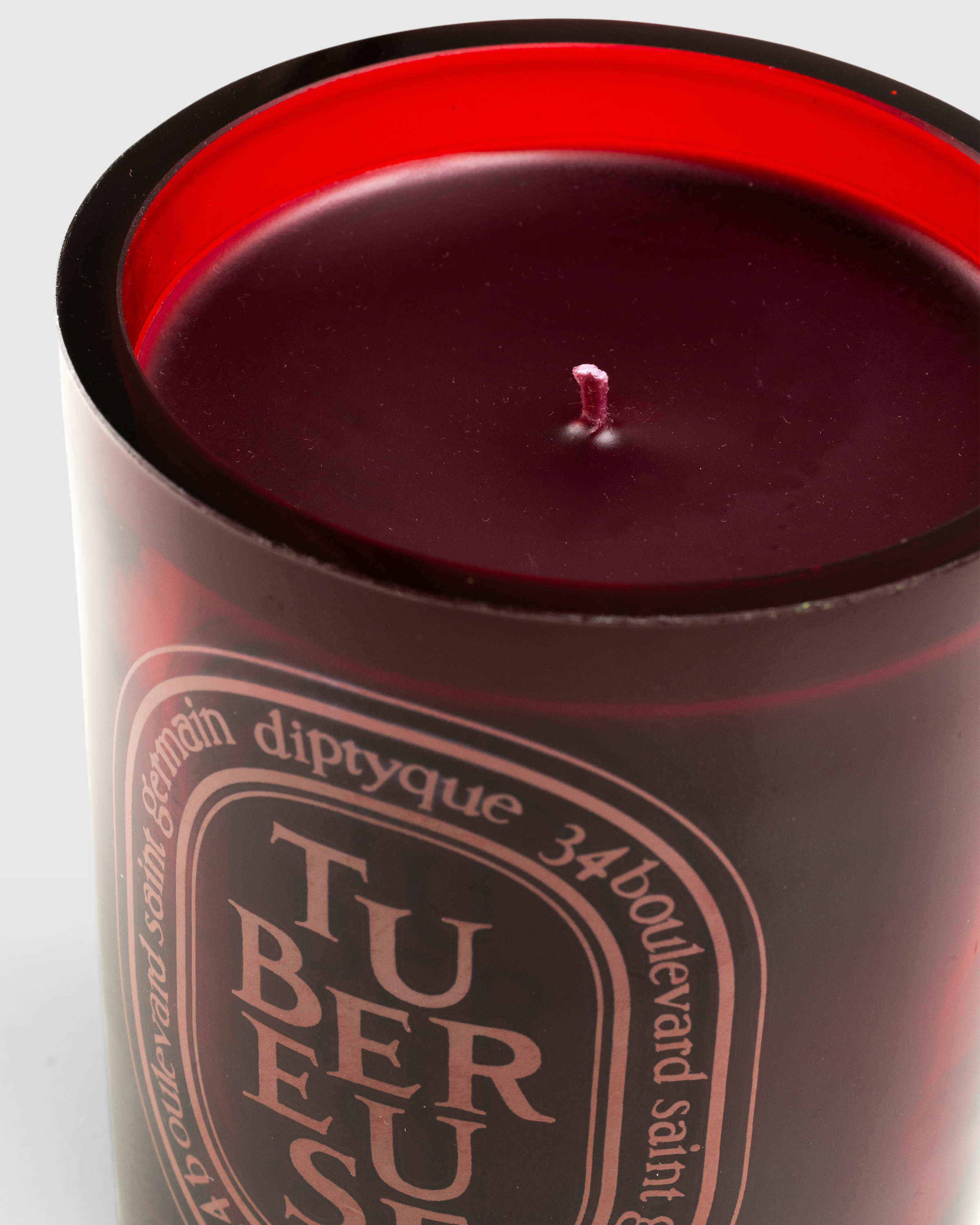 Diptyque – Red Candle Tubéreuse 300g - Candles & Fragrances - Transparent - Image 2