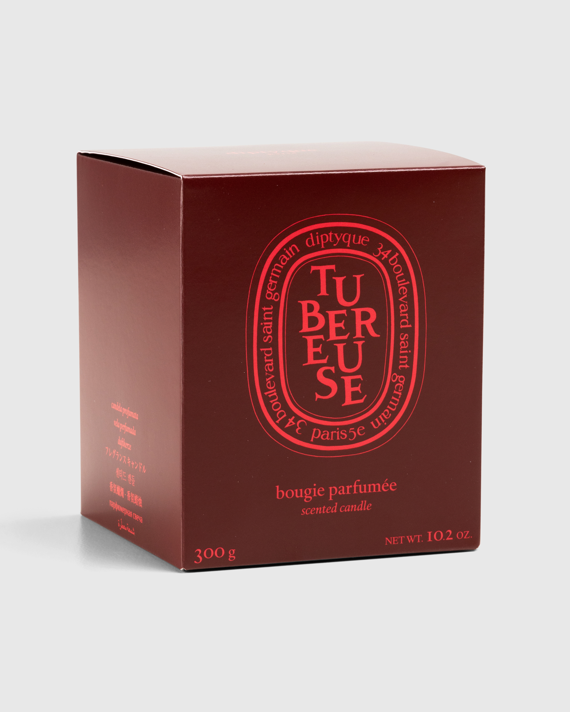Diptyque – Red Candle Tubéreuse 300g - Candles & Fragrances - Transparent - Image 3