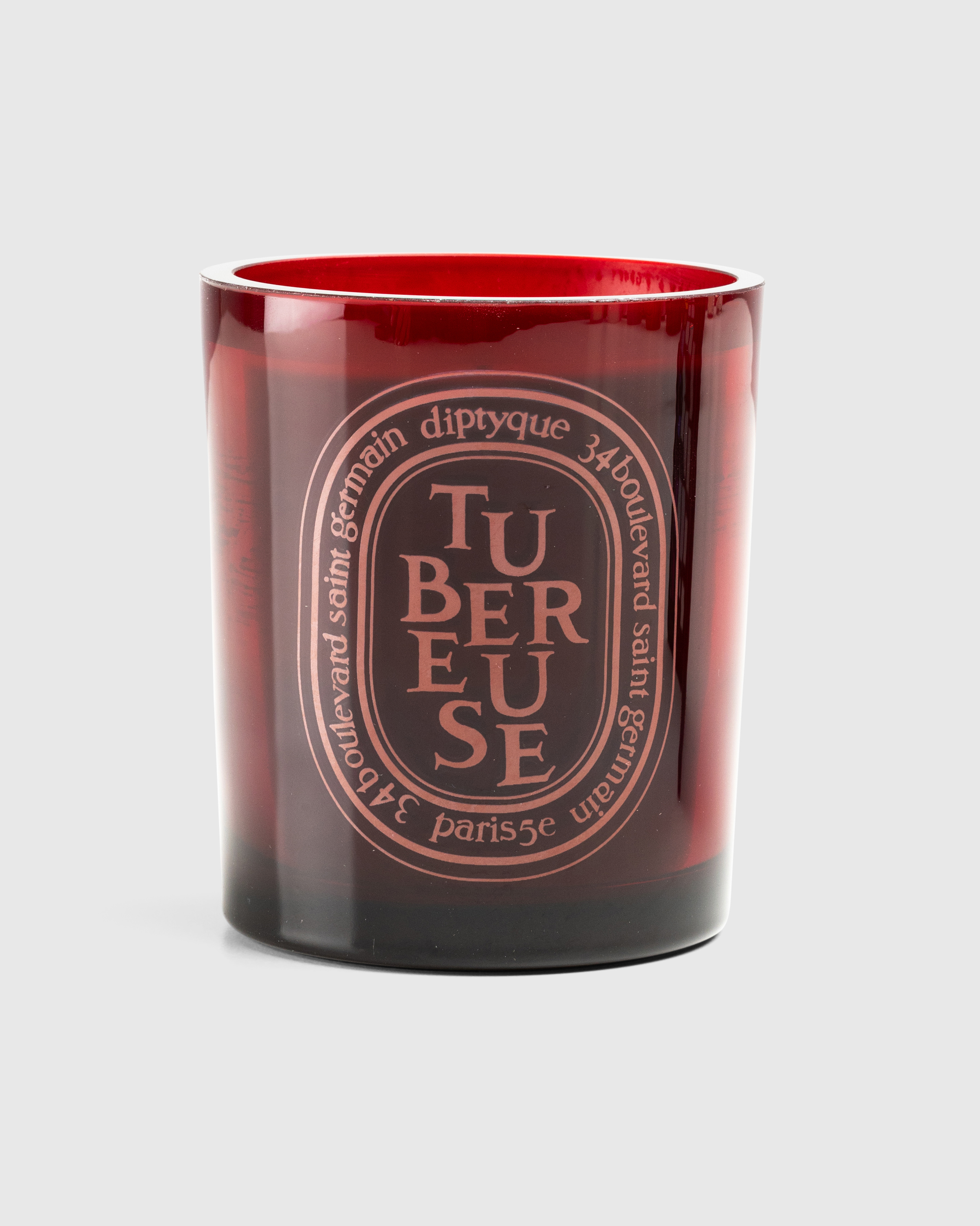 Diptyque – Red Candle Tubéreuse 300g - Candles & Fragrances - Transparent - Image 1