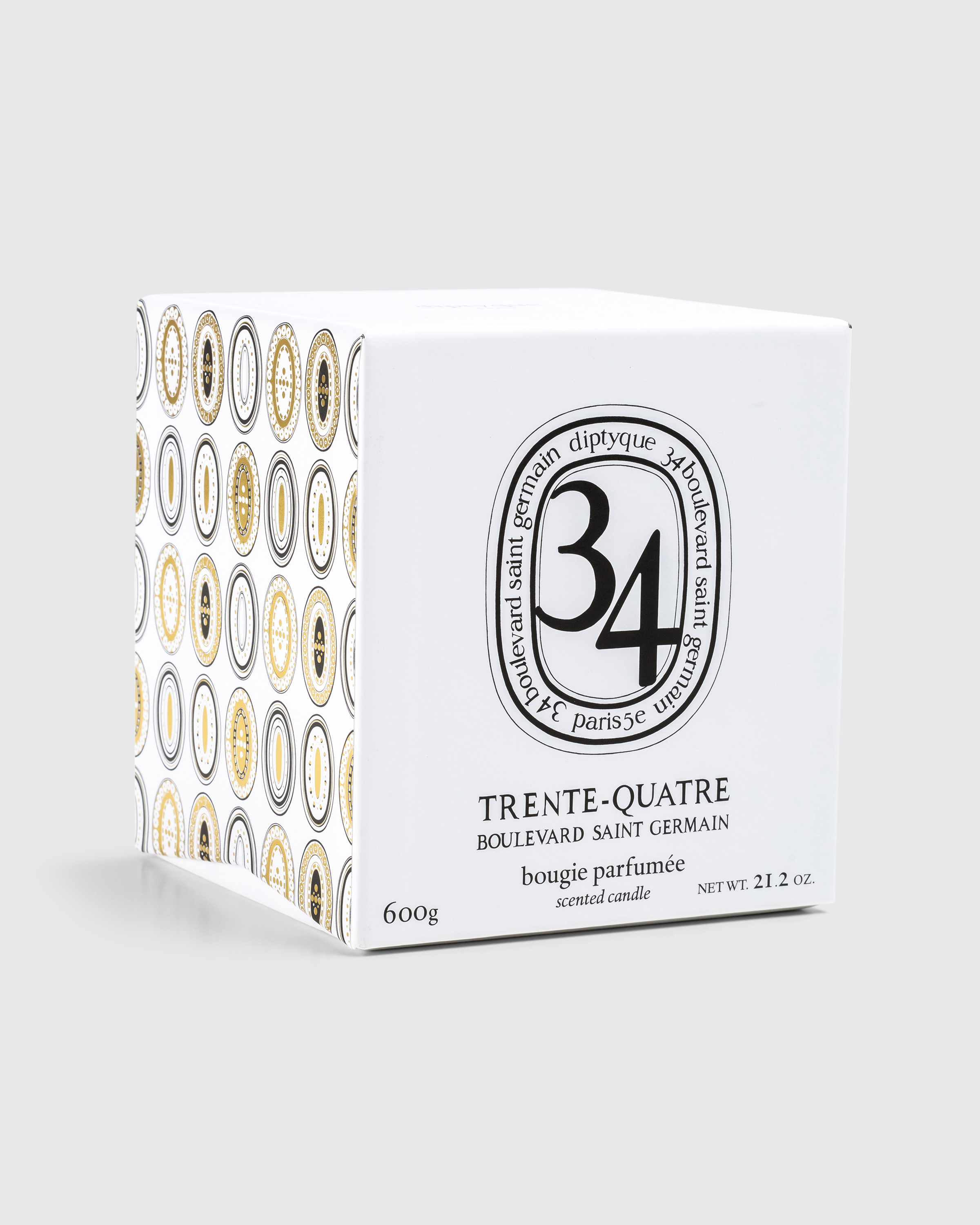 Diptyque – Candle 34 Boulevard Saint-Germain 600g - Candles & Fragrances - White - Image 3